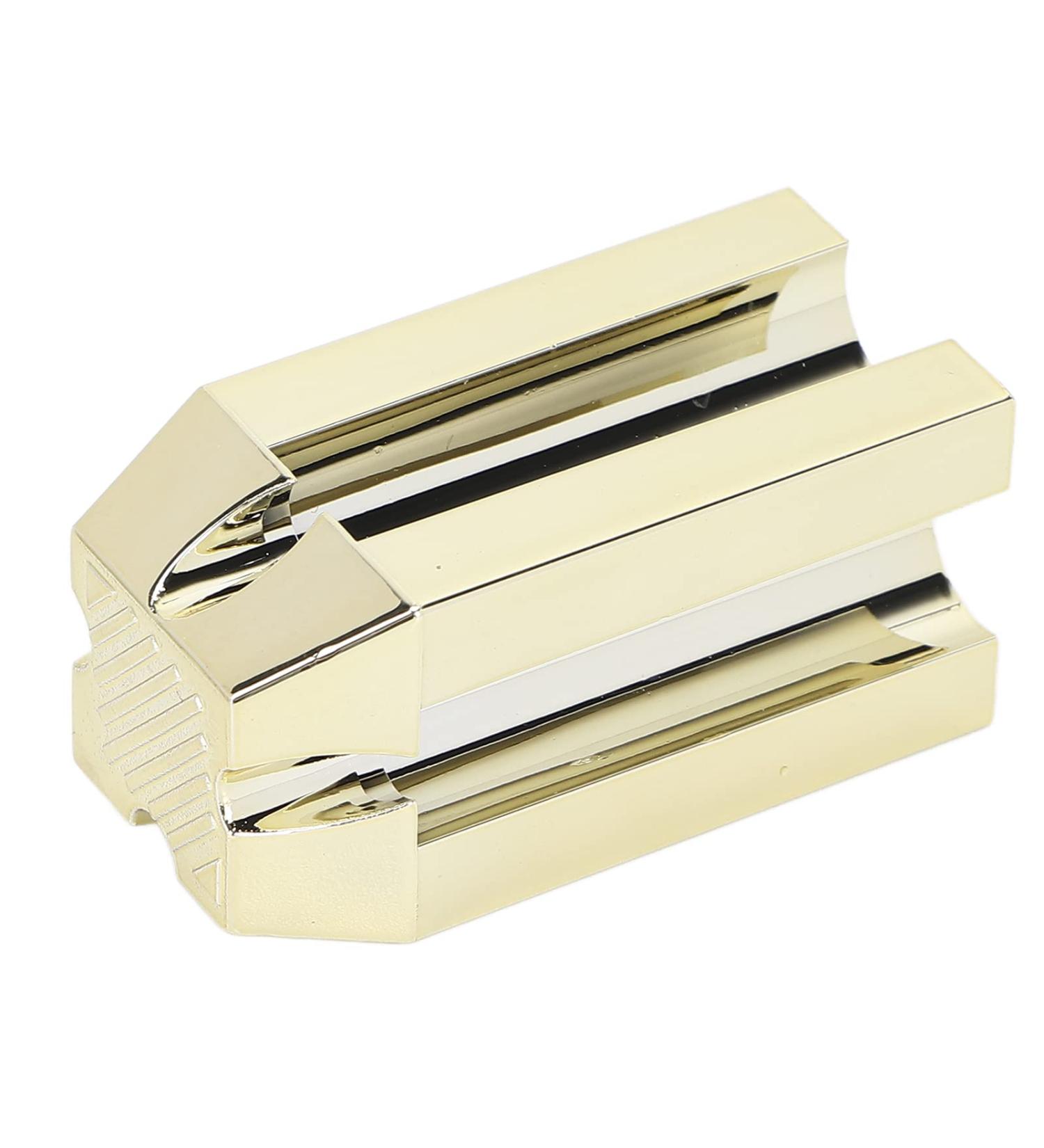 4 in 1 Eyebrow Pencil Sharpener - Universal Duckbill Shape Cosmetic Tool for All Pencil Sizes - Essential Makeup Accessory for Girls - Gold - Buy Online on GoSupps.com