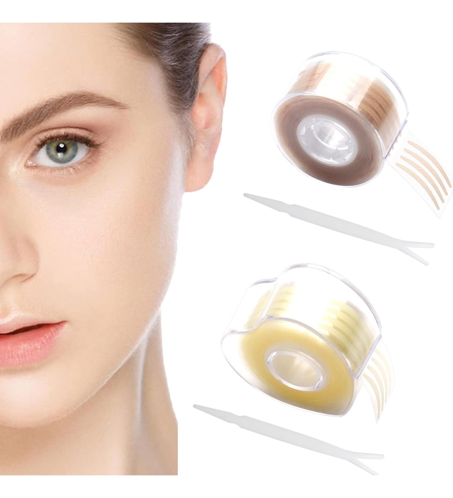 1200 pieces eyelid tape for hooded eyes eyelid lifting tape double eyelid tape invisible double eyelid lifting strip natural invisible single-sided adhesive double eyelid lifting tape sticker - Buy Online on GoSupps.com