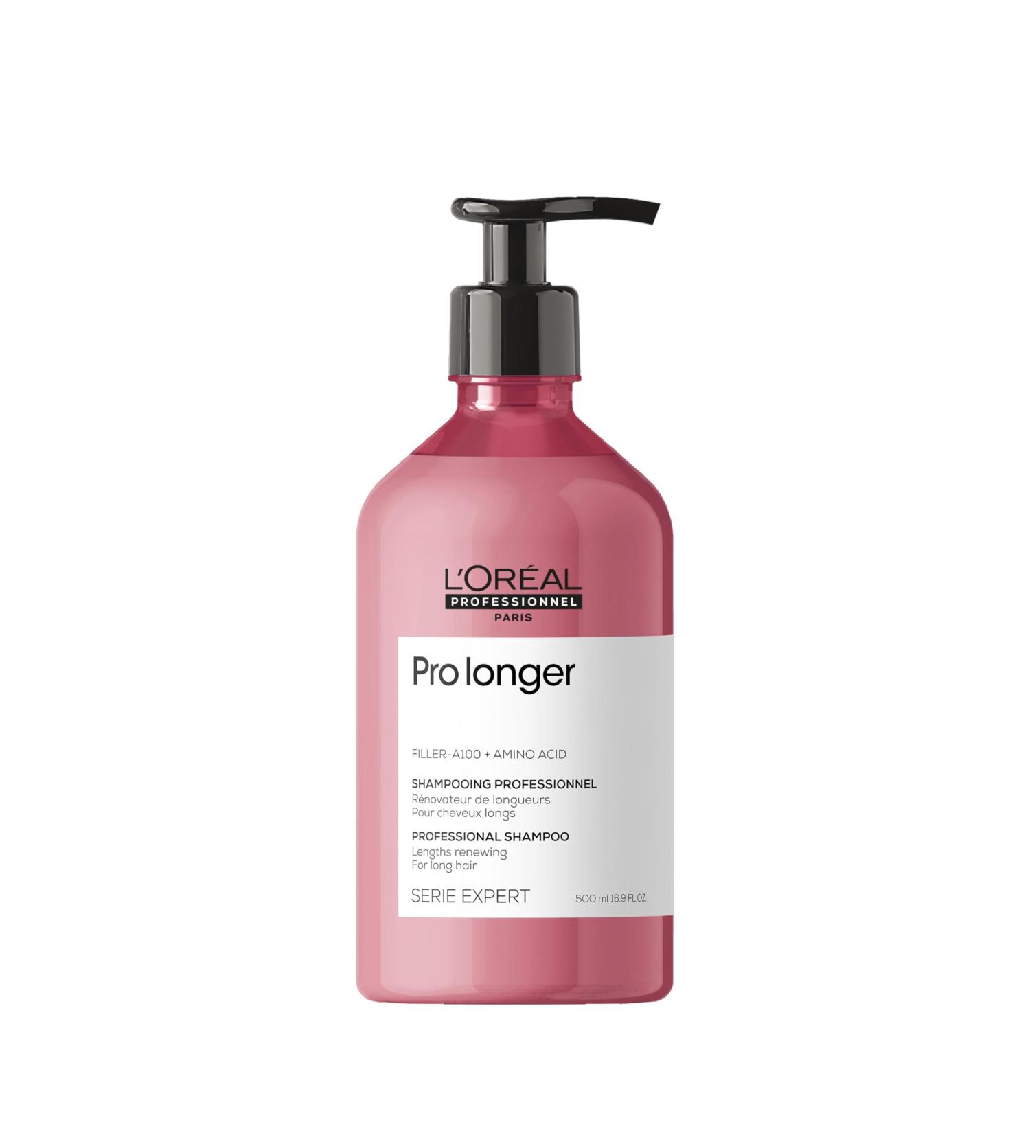 L'Or al Professionnel Pro Longer Shampoo 500 ml - Strengthening Shampoo for Long & Thin Hair with Amino Acids | International Shipping - Buy Online on GoSupps.com