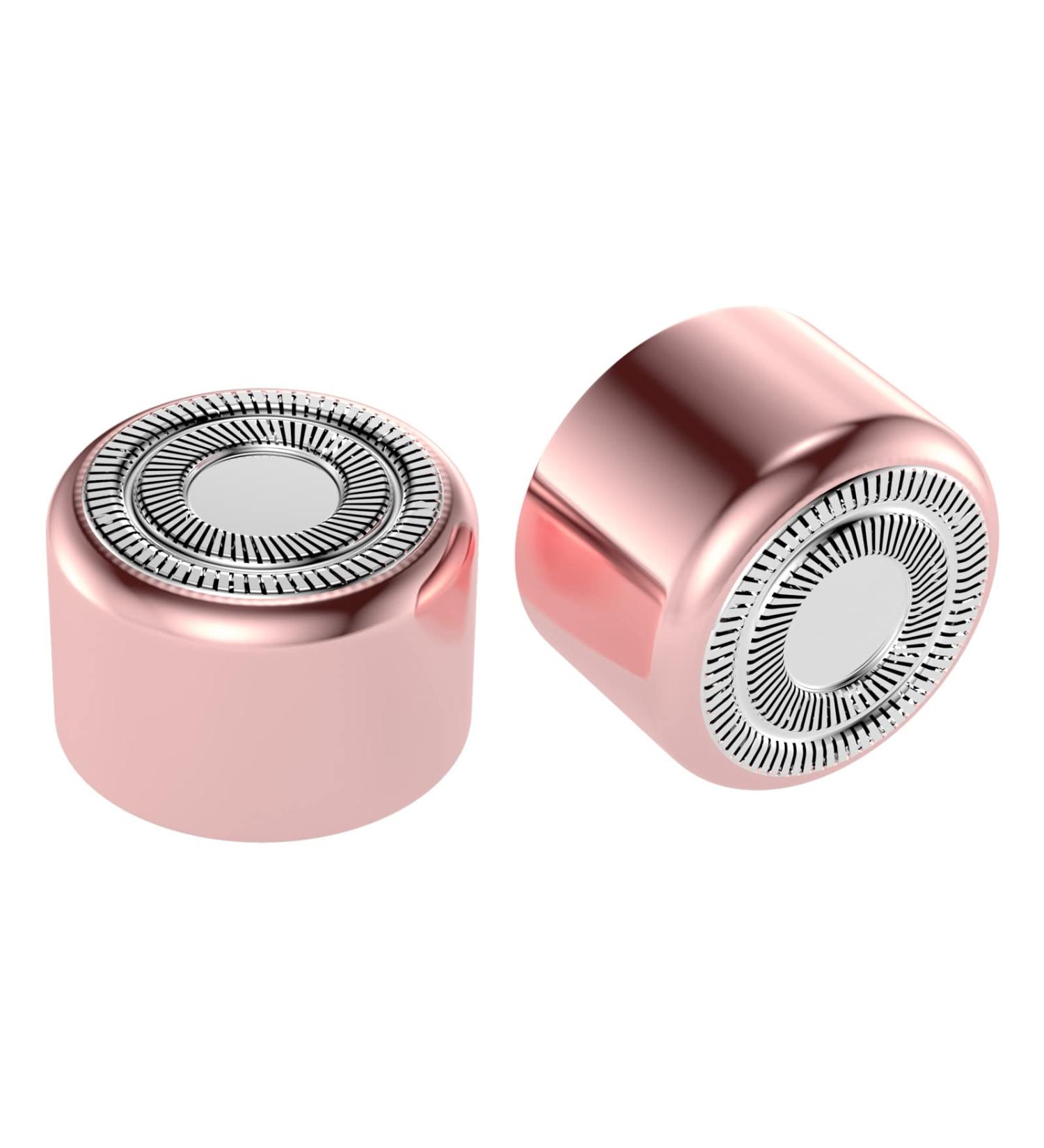 2 Replacement Heads for LEUXE Painless Hair Remover Gold