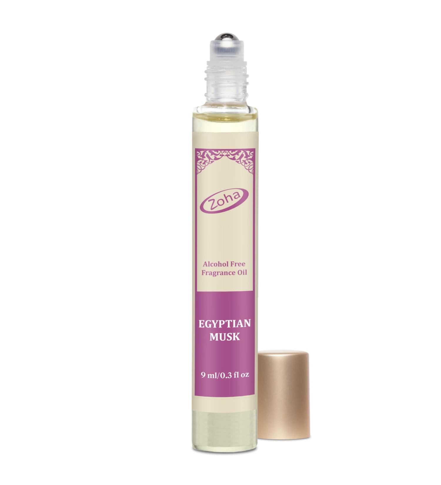 Zoha Egyptian Musk Oil Perfume for Women & Men Roll On Perfume Oil and Egyptian Perfume Spray Alcohol Free Skin Moisturizing Egyptian Oil Perfume 0.3 Fl Oz (Pack of 1) - Buy Online on GoSupps.com