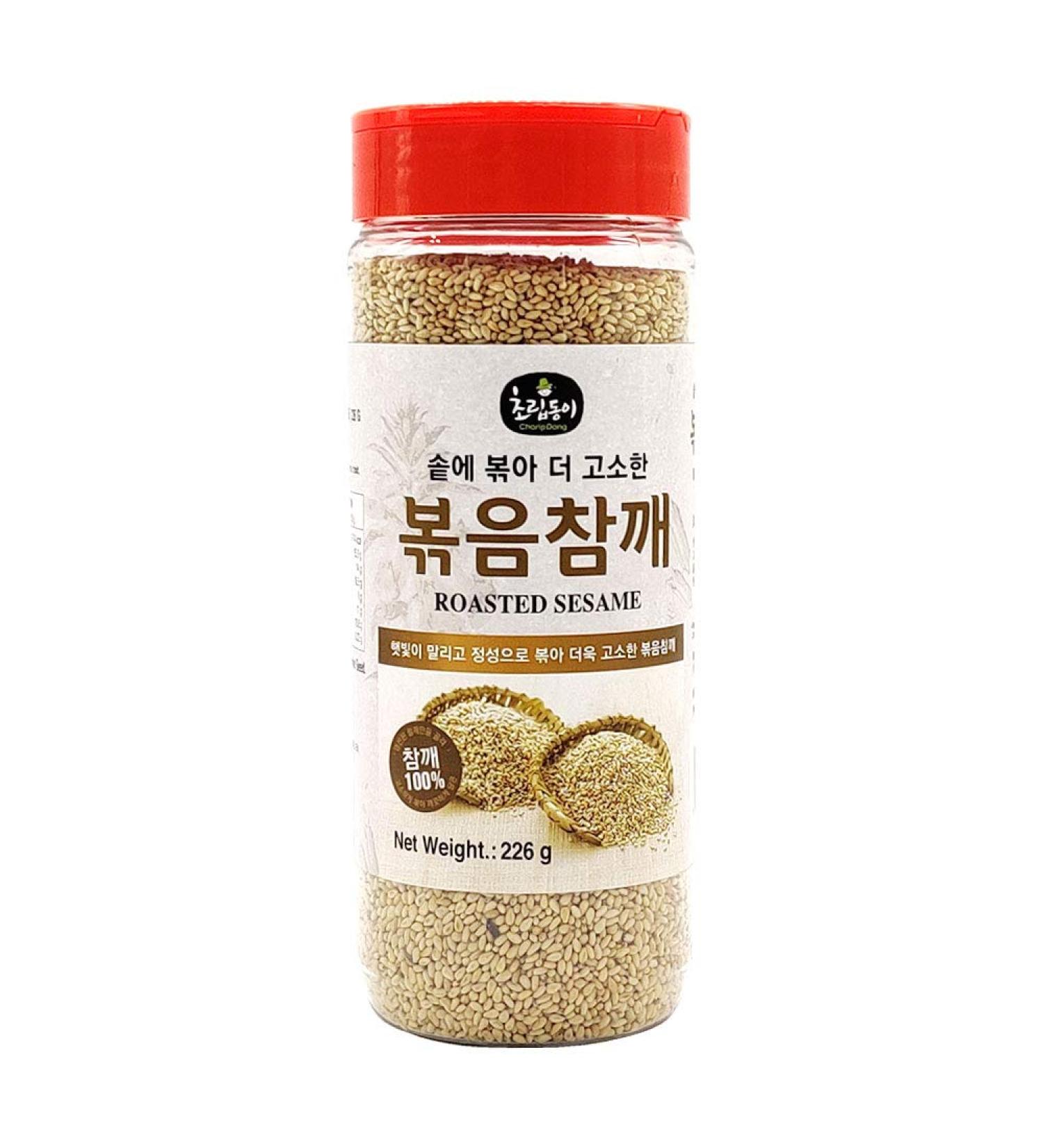 Choripdong Premium Quality 100% Roasted Sesame Seeds 226g