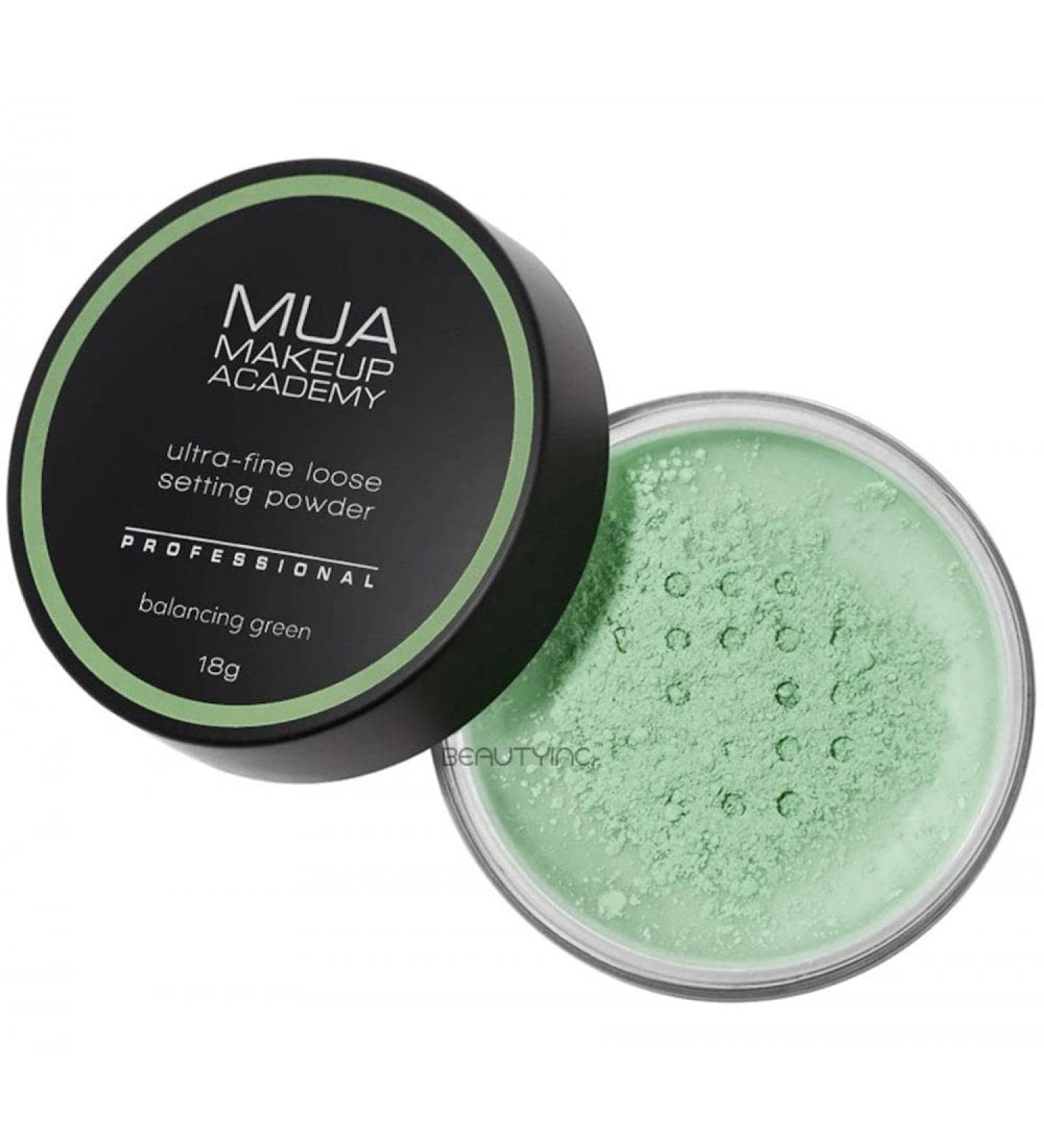 MUA Ultra-Fine Loose Setting Powder - Balancing Green