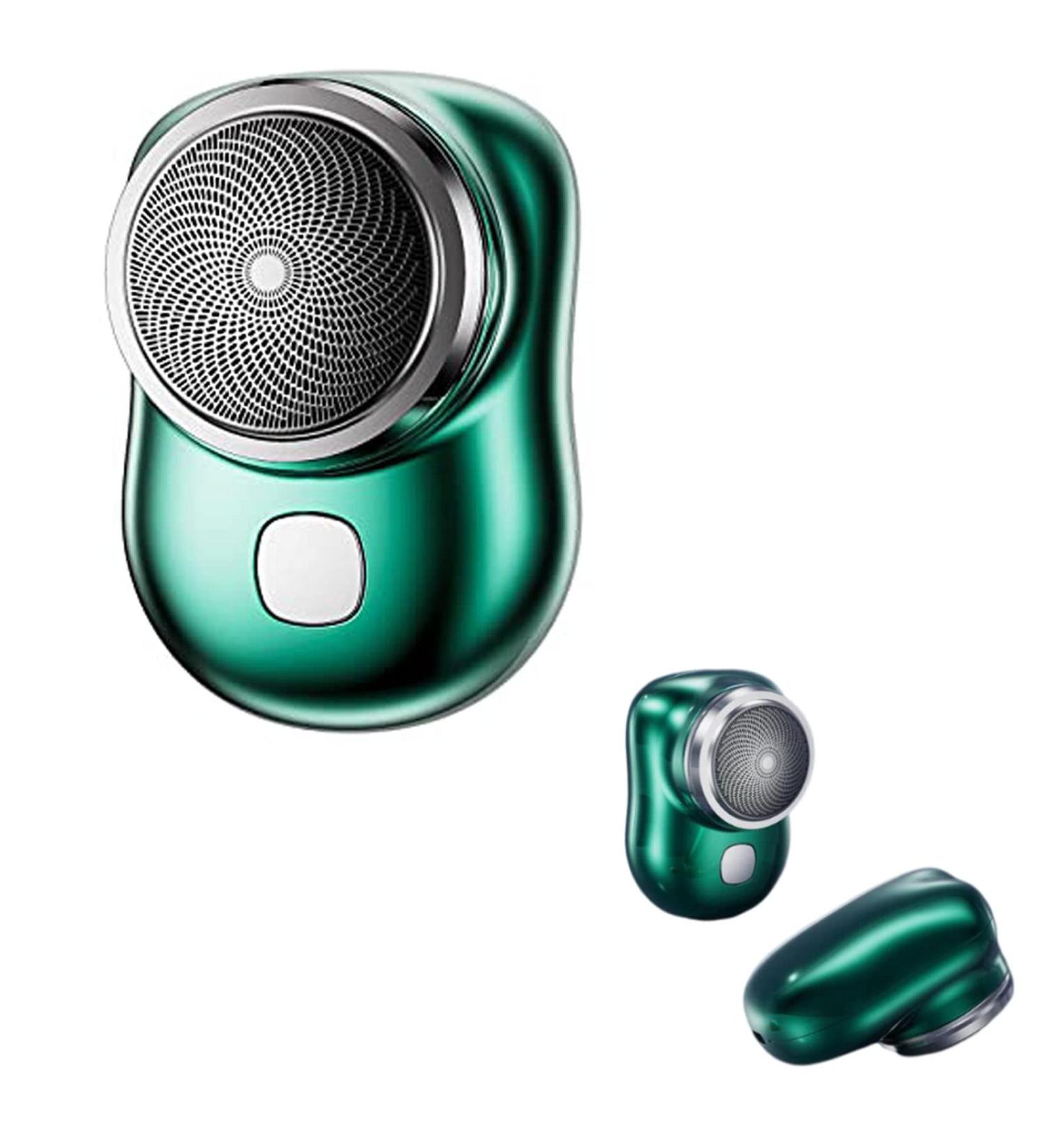 Mini-Shave Portable Electric Shaver 2023 New Upgrade Electric Razor For Men Wet & Dry Rotary Electrical Shave - One-Button Usb Rechargeable Shaver (Green-B) - Buy Online on GoSupps.com