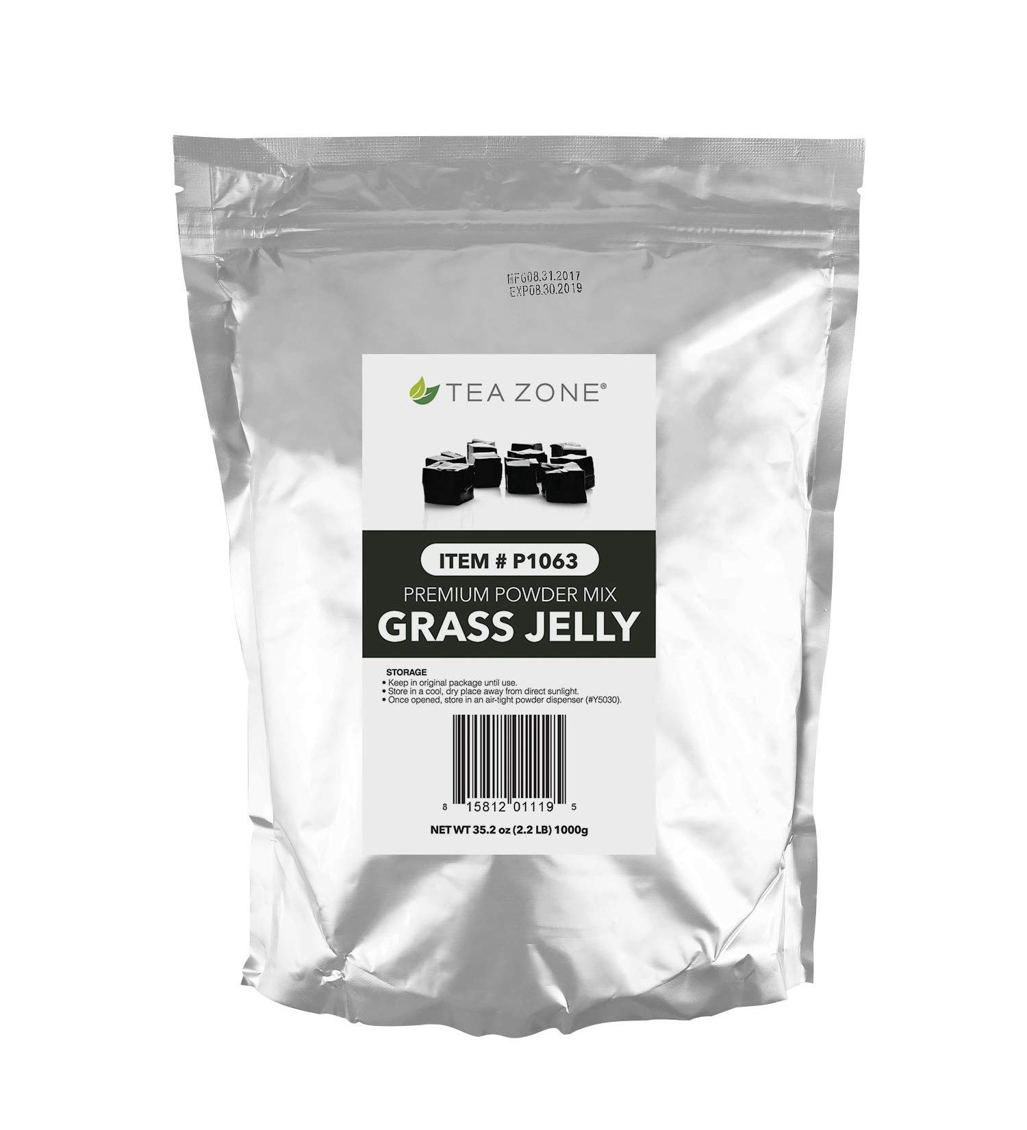 Tea Zone Grass Jelly Powder - 2.2 lb | Premium Quality for Delicious Bubble Tea - Buy Online on GoSupps.com