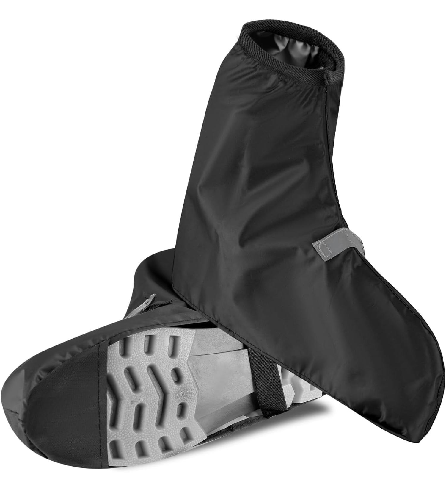 Waterproof Overshoes for Bicycles | Rain Protection Shoes for Cycling & Travel - Black - Buy Online on GoSupps.com