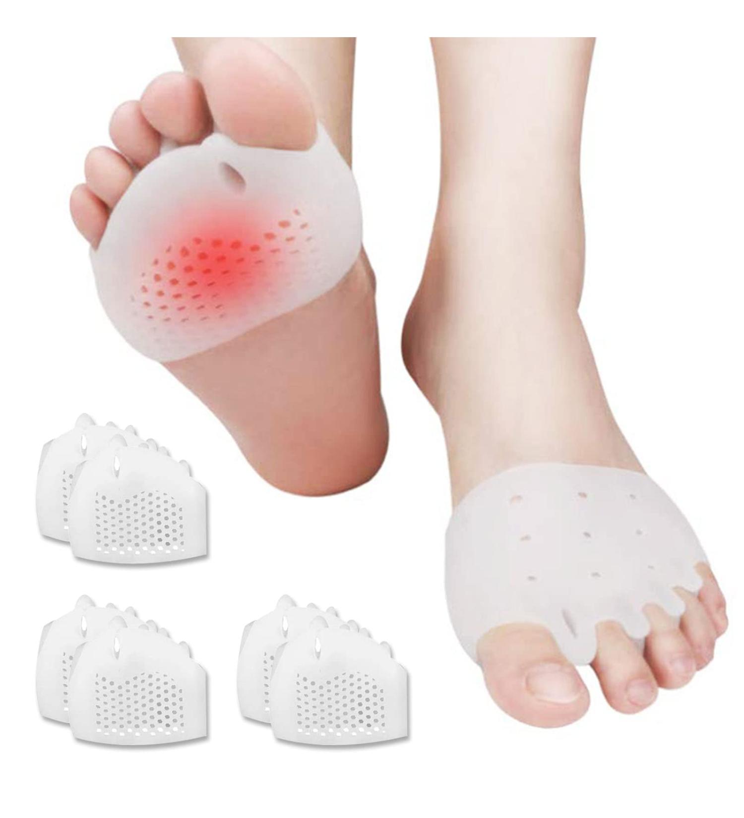EURTESTHESPREZER: 3 Pairs Silicone Hallux Valgus Toe Spreaders for Foot Pain Relief & Bunion Correction - Buy Online on GoSupps.com