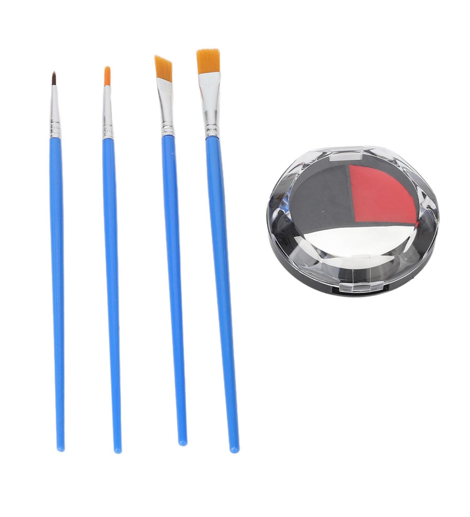 Professional Face & Body Paint Oil Palette - 3 Colors for DIY Christmas & Cosplay - Buy Online on GoSupps.com