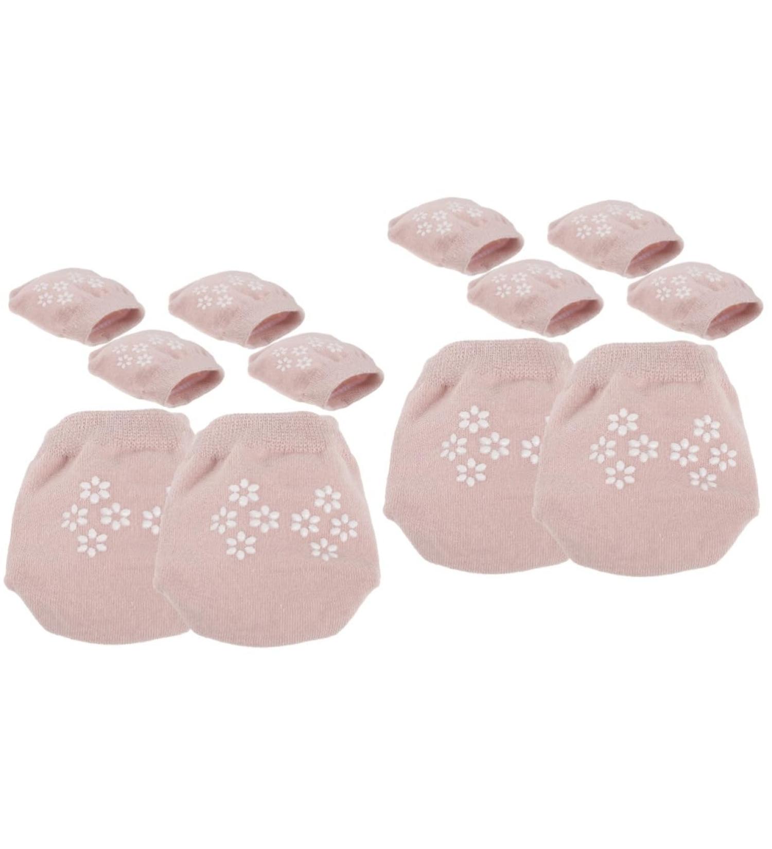 FRCOLOR 12 Pairs Non-Slip Forefoot Socks Comfortable Women's Socks Half Forefoot Socks Couple Socks Heel Boots for Women Heels Invisible Socks Hidden Half Socks Liner - Buy Online on GoSupps.com