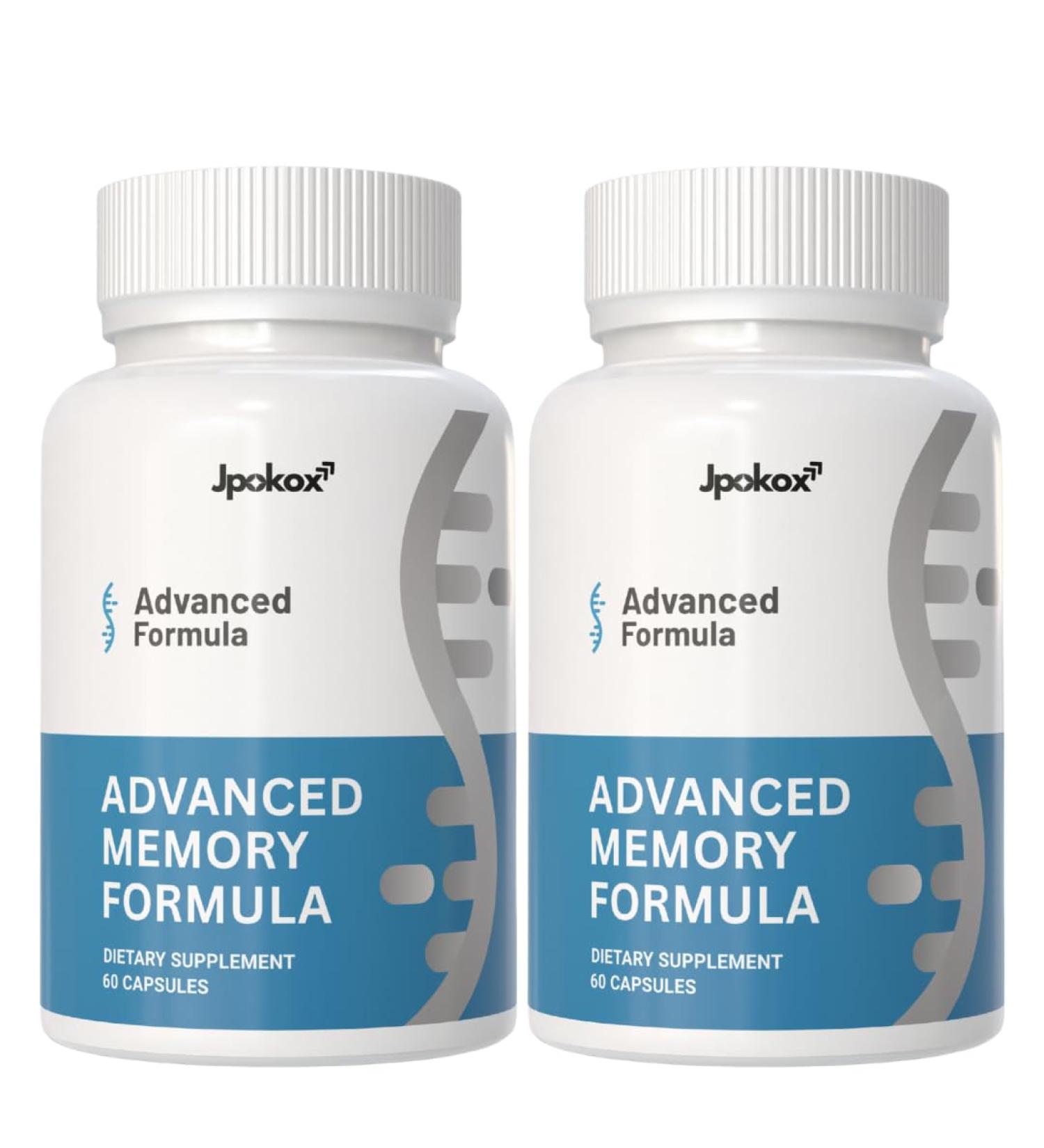 Advanced Memory Formula | Advanced Memory | Brain Formula | Capsules for Men & Women | 60 Capsule (Pack 2) - Buy Online on GoSupps.com