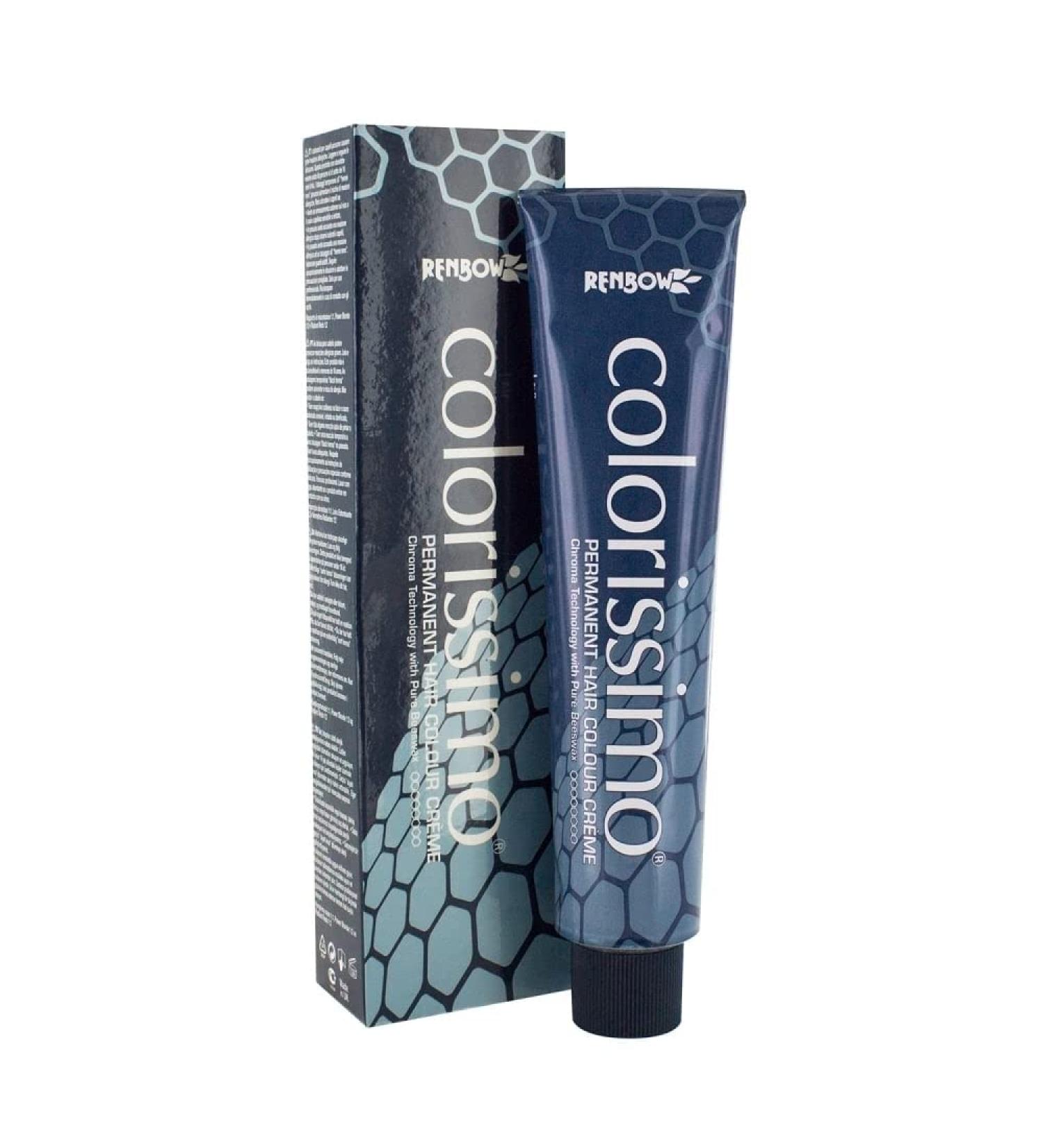 Renbow Colorissimo 100ml Super Natural Blonde 12 Permanent Hair Colour Creme with Pure Beeswax