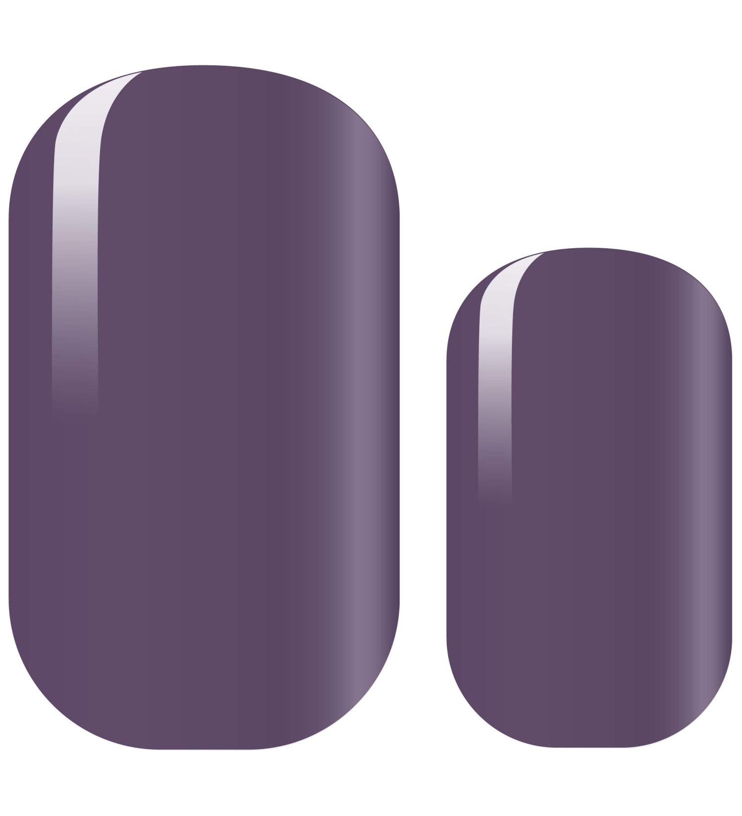 AVOA Beauty Nail Foil - Purple Rain | Long-Lasting Self-Adhesive Nail Wraps | 16 Thin Violet Design for Stunning Nails - Buy Online on GoSupps.com