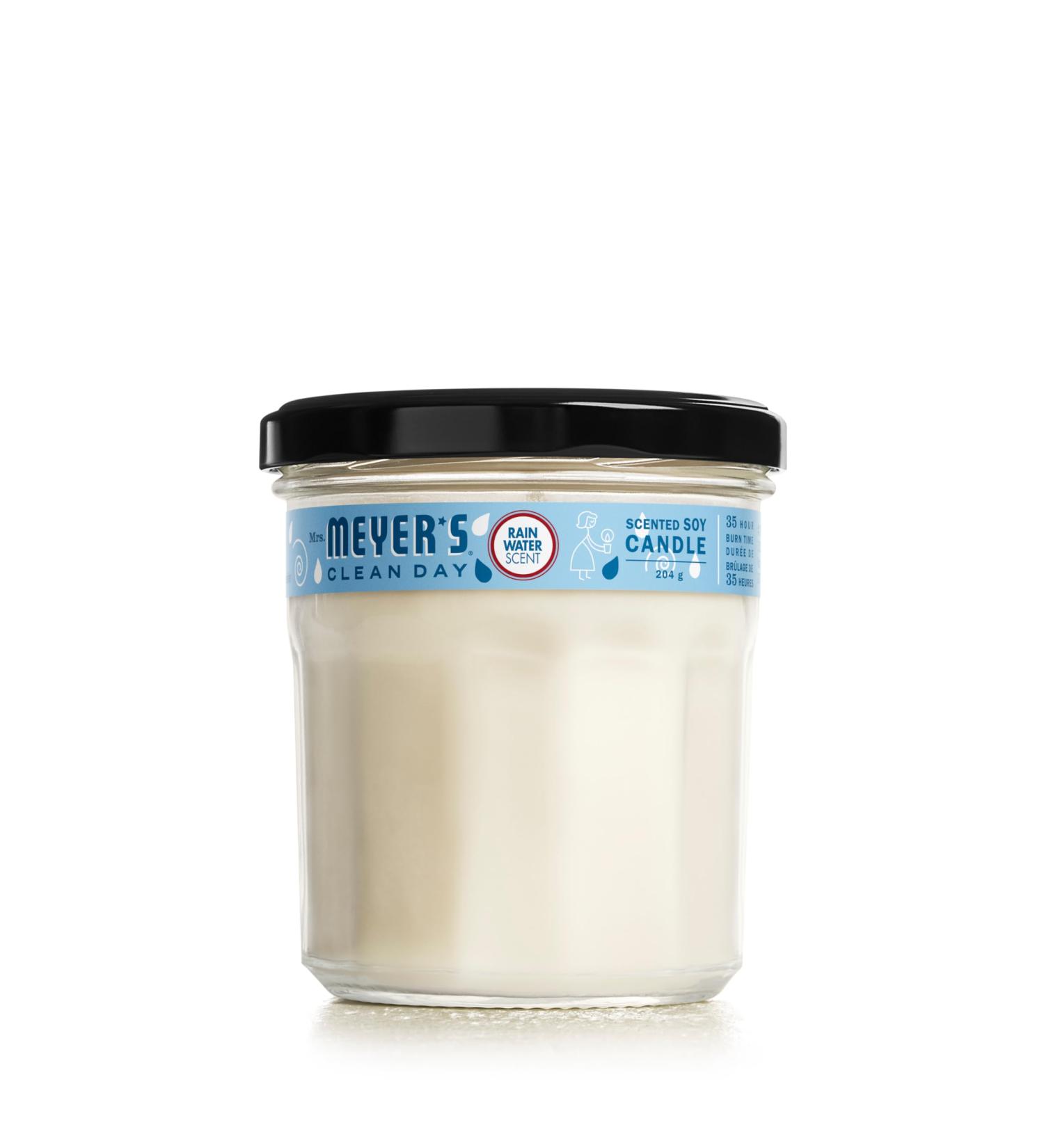 Mrs. Meyer's Aromatherapy Candle - Rain Water Scent 35 Hour Burn Soy Wax & Essential Oils International Shipping - Buy Online on GoSupps.com