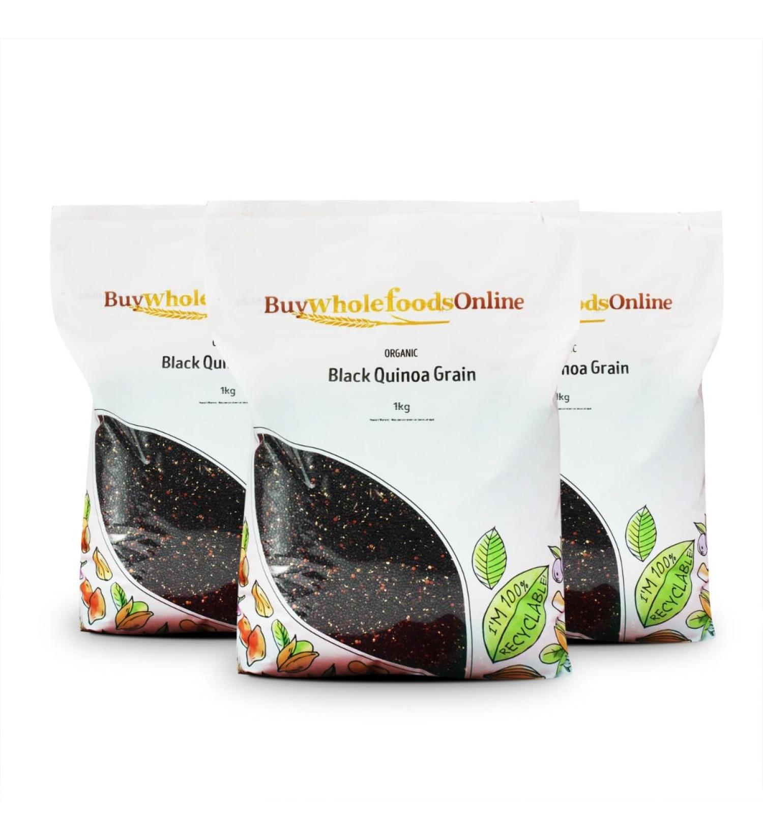 Organic Quinoa Grain (Black) 3kg (BWFO)