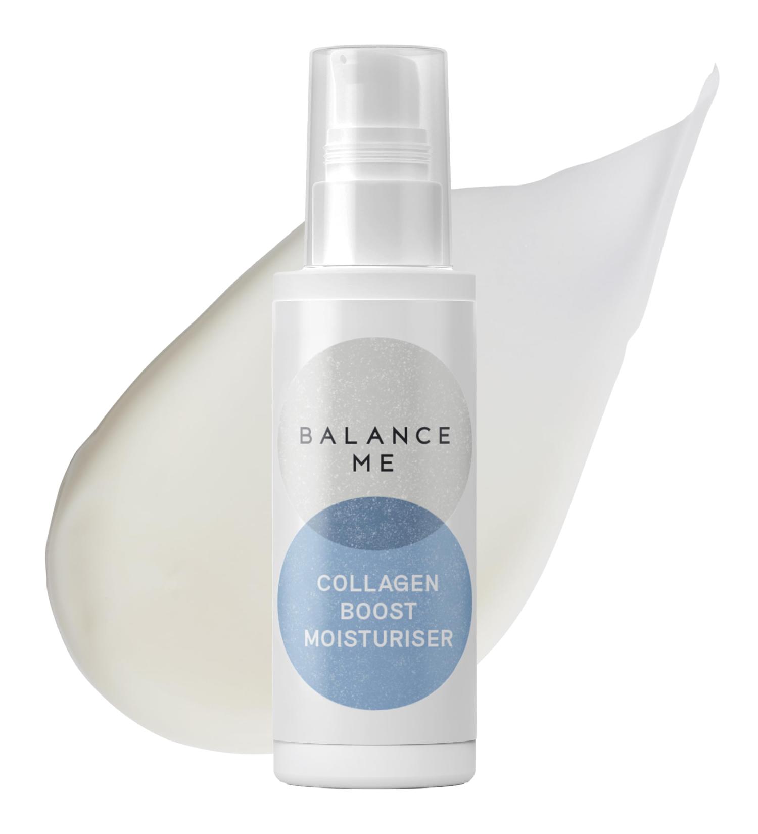 Balance Me Collagen Boost Moisturiser Smooth and Rejuvenate Face & Neck Anti-Ageing Cream For All Skin Types Peptides & Hyaluronic Acid 99.9% Natural Vegan/Cruelty Free MadeInUK 1.7 Fl Oz 1.76 Ounce (Pack of 1) - Buy Online on GoSupps.com