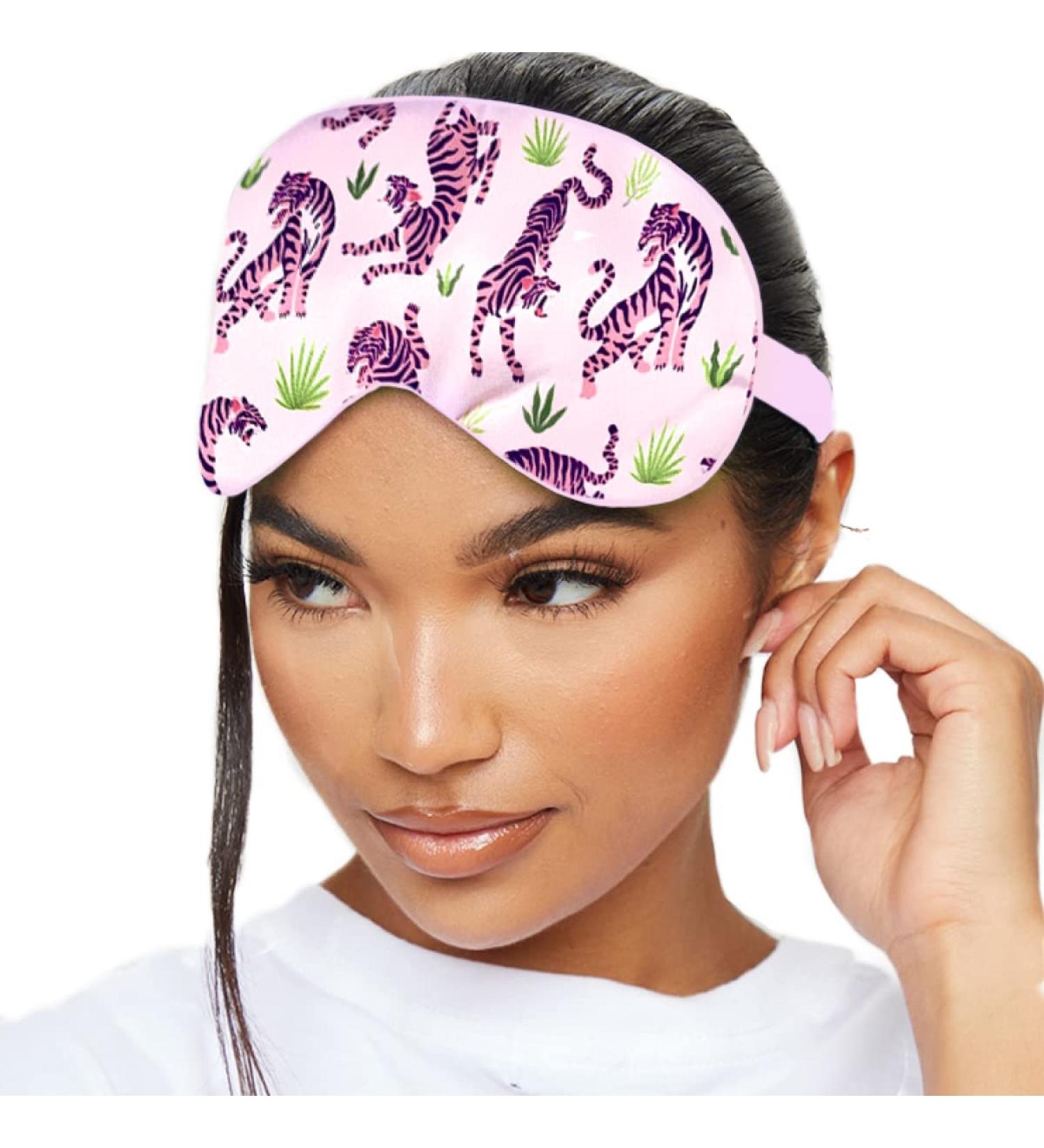 SMUG Satin Sleep Mask | Deep Dream Eye Mask for Women & Men | Nourishing & Dark Circle-Reducing | Pink Tiger - Buy Online on GoSupps.com