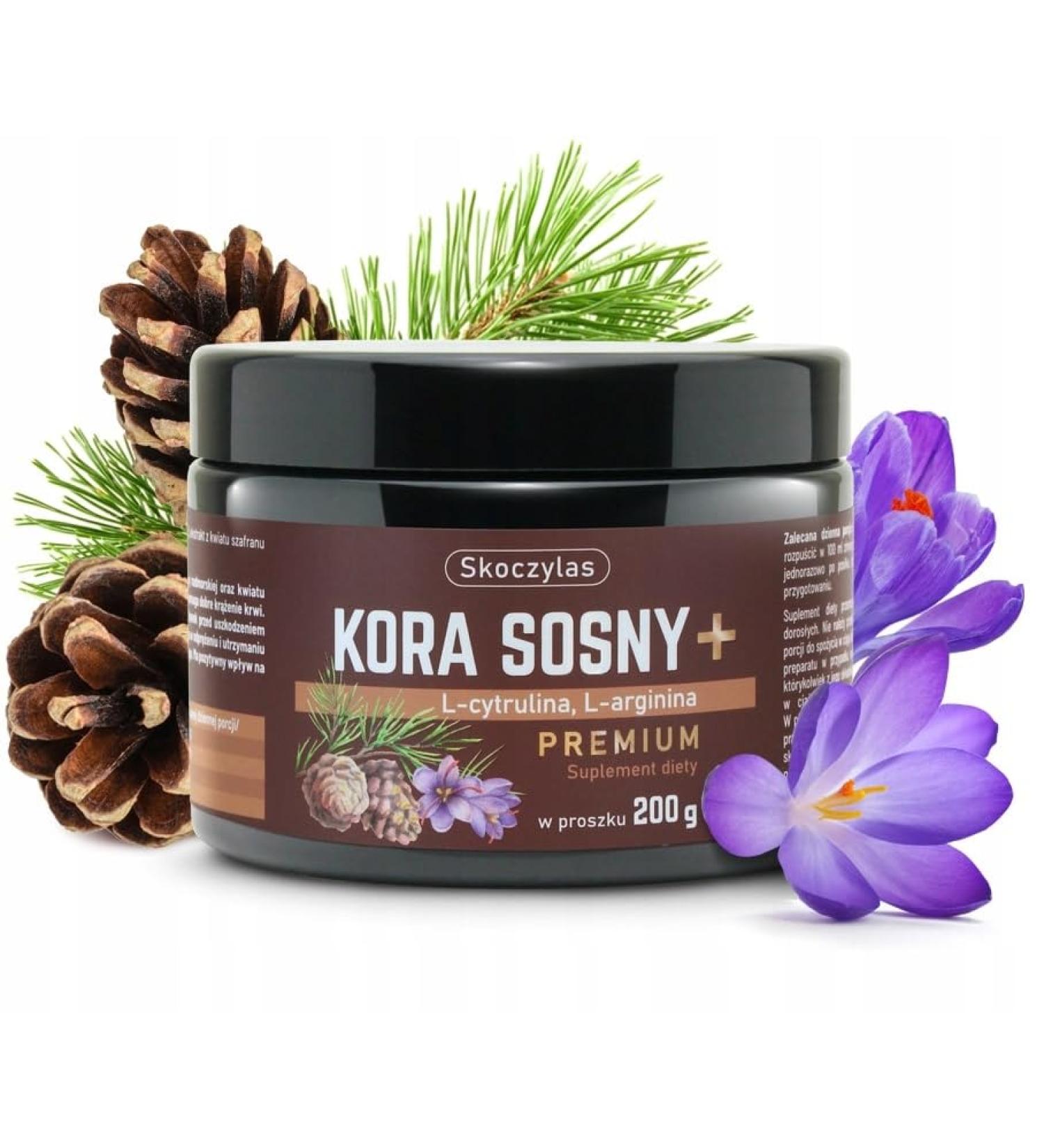 Boost Your Energy & Health with Pine Bark & Saffron - Skoczylas | International Shipping - Buy Online on GoSupps.com