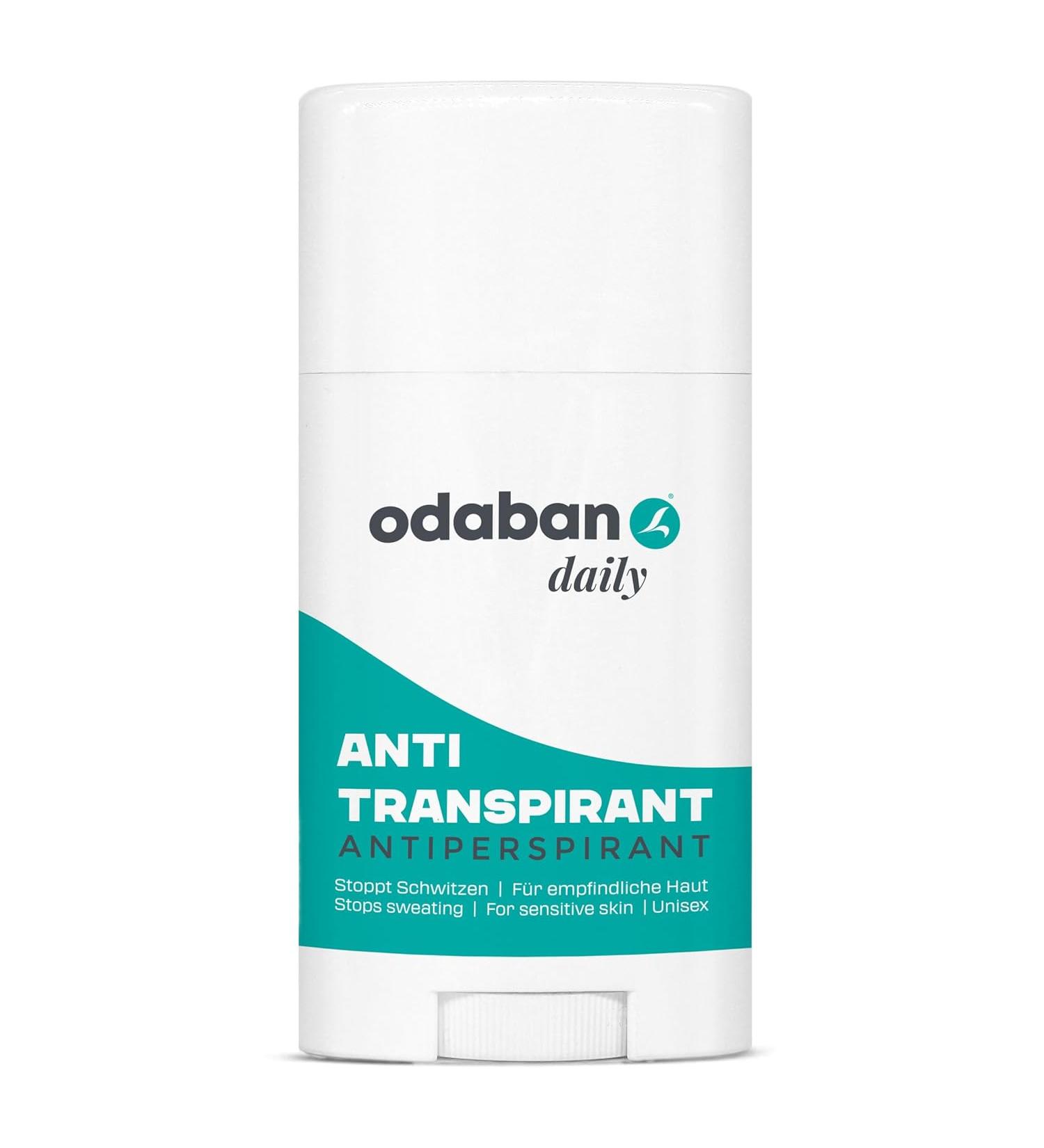 Odaban Antiperspirant Deodorant Stick Daily Protection Against Sweating for Sensitive Skin Anti Sweat Deodorant Stick for Men and Women - 2.1 - Buy Online on GoSupps.com
