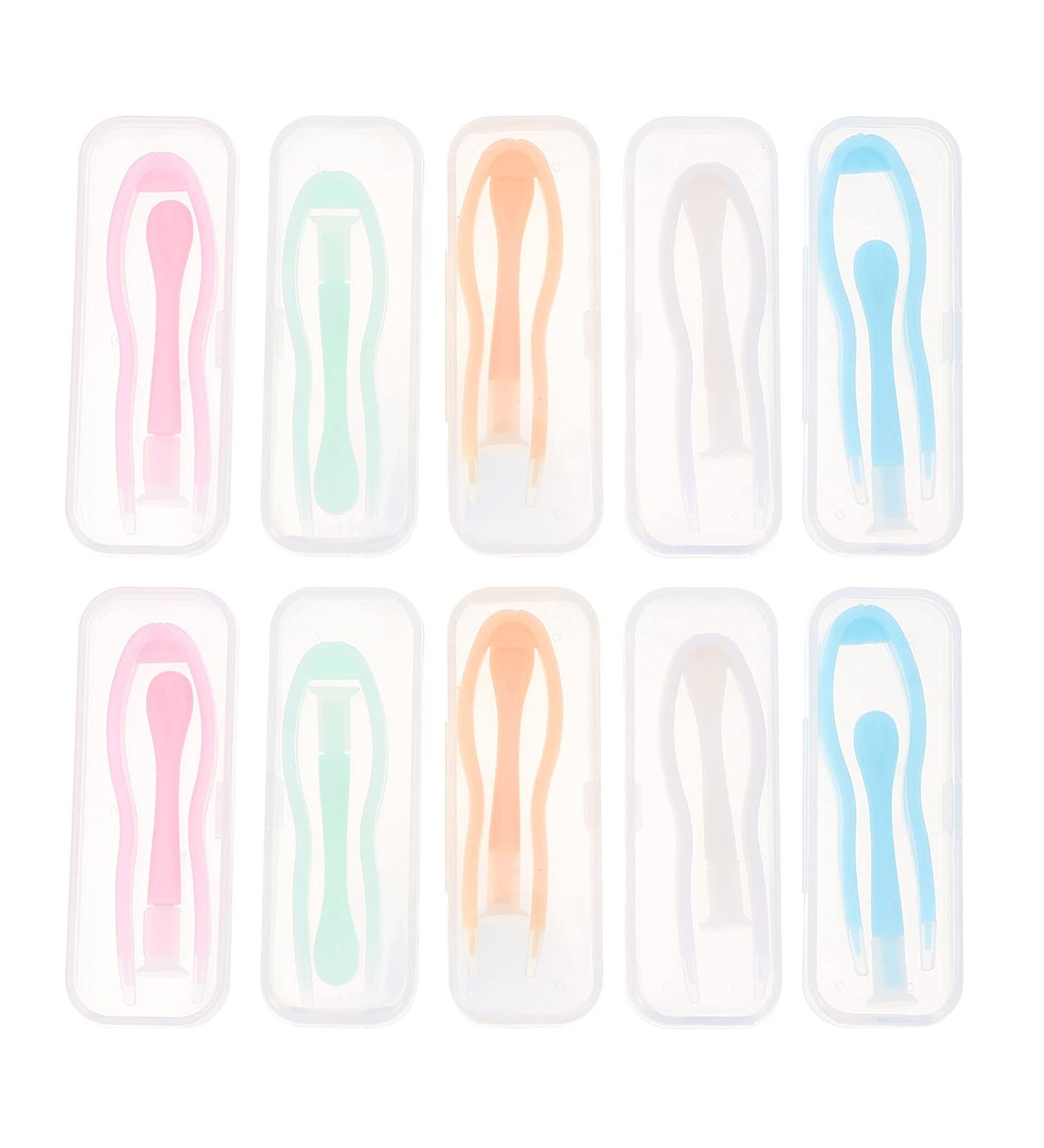 Exceart 10 Set Contact Lens Container with Removal Tool Tweezers & Storage Case Ideal for Men & Women Perfect Contact Lens Care Solution - Buy Online on GoSupps.com