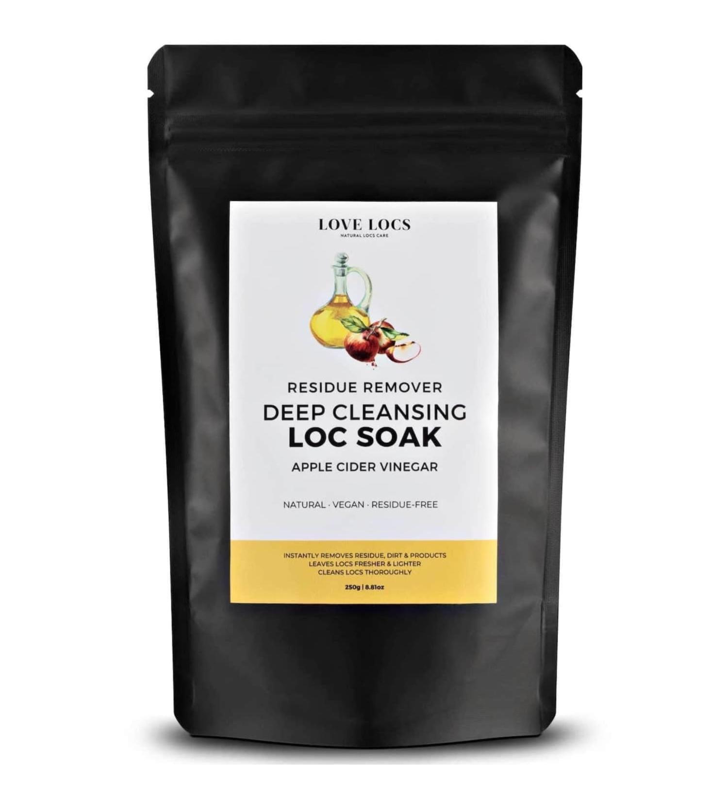 Love Locs Poudre D tox Dreadlocks au Vinaigre de Cidre de Pomme | Bain D tox Locks et Dreads | Nettoyant Clarifiant Cuir Chevelu | Soin Naturel Sans R sidus pour Dreadlocks - Buy Online on GoSupps.com