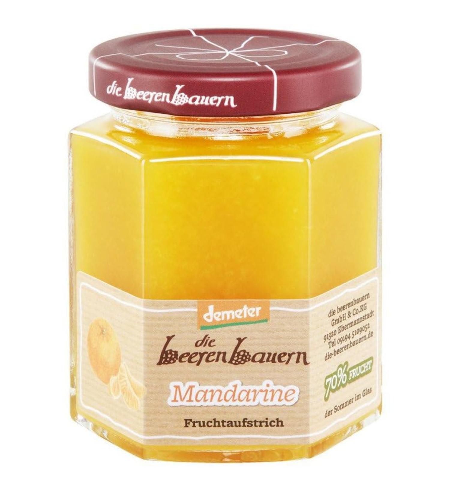 Die Beerenbauern Mandarin 70% Fruit Spread