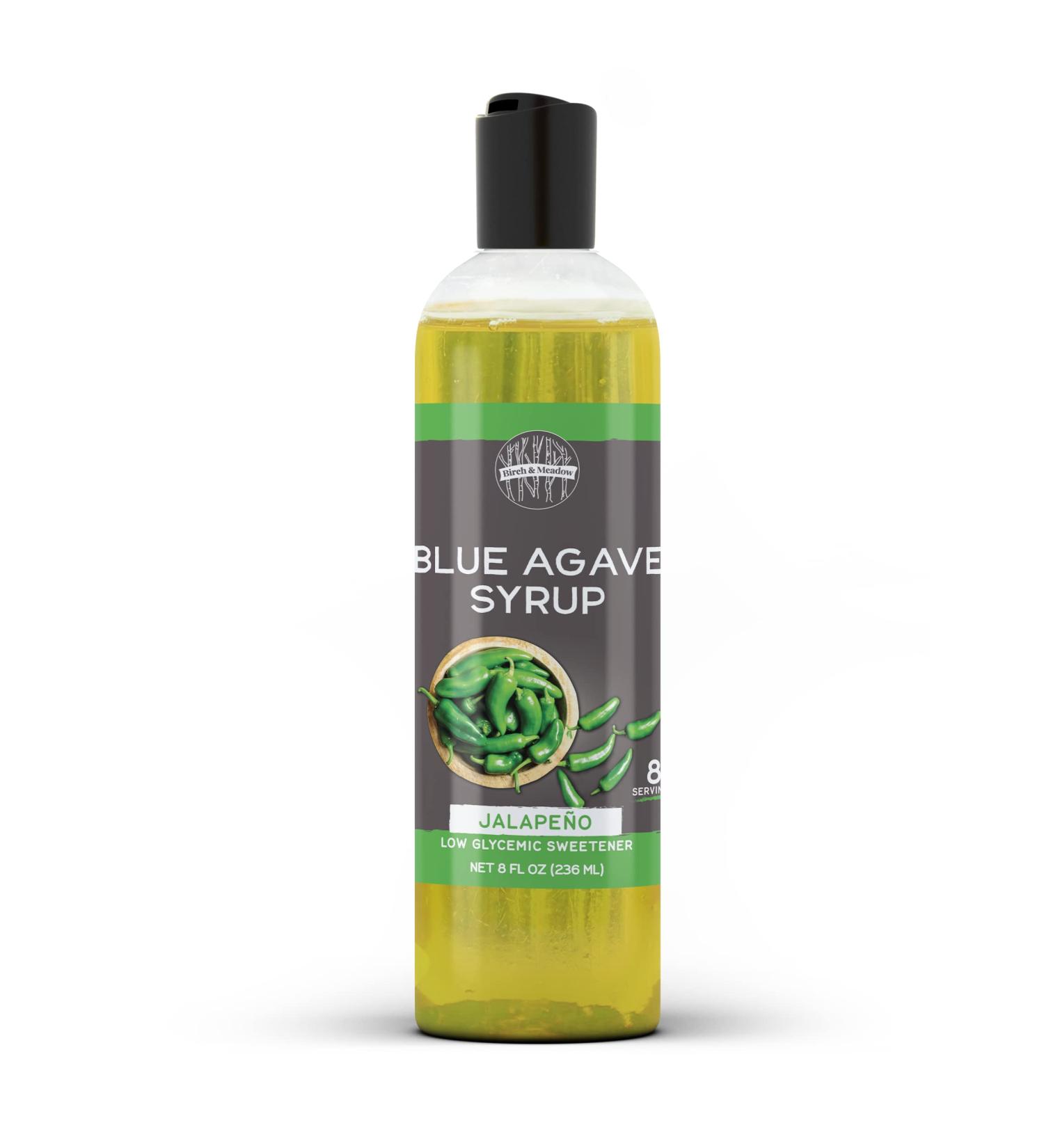 Birch & Meadow Jalape o Agave Syrup 8 fl oz - Non-GMO Sweet & Spicy - 1 Pack - Buy Online on GoSupps.com