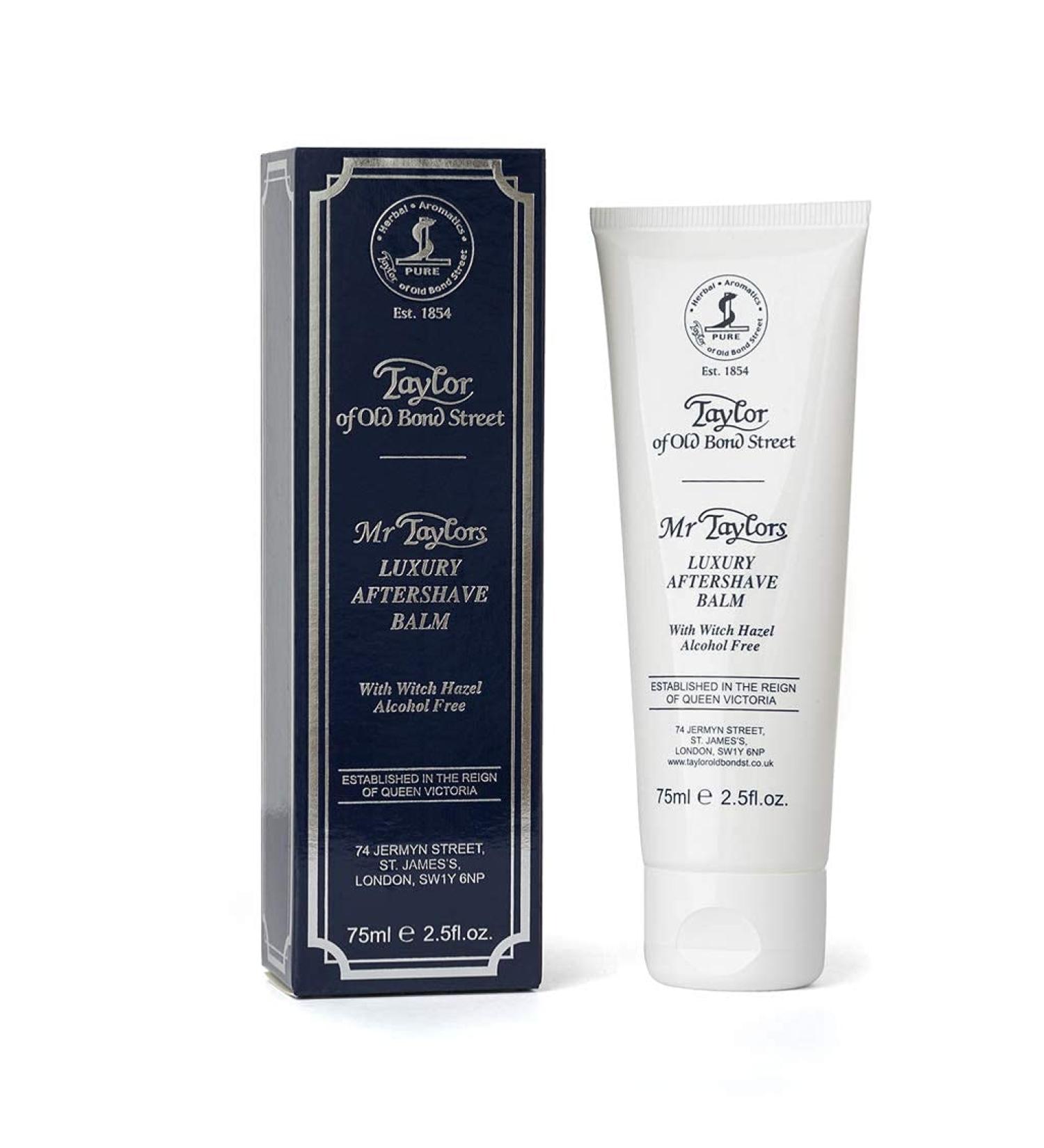 Taylor of Old Bond Street Mr Taylor's Luxury Aftershave Balm 75g - Pack of 2