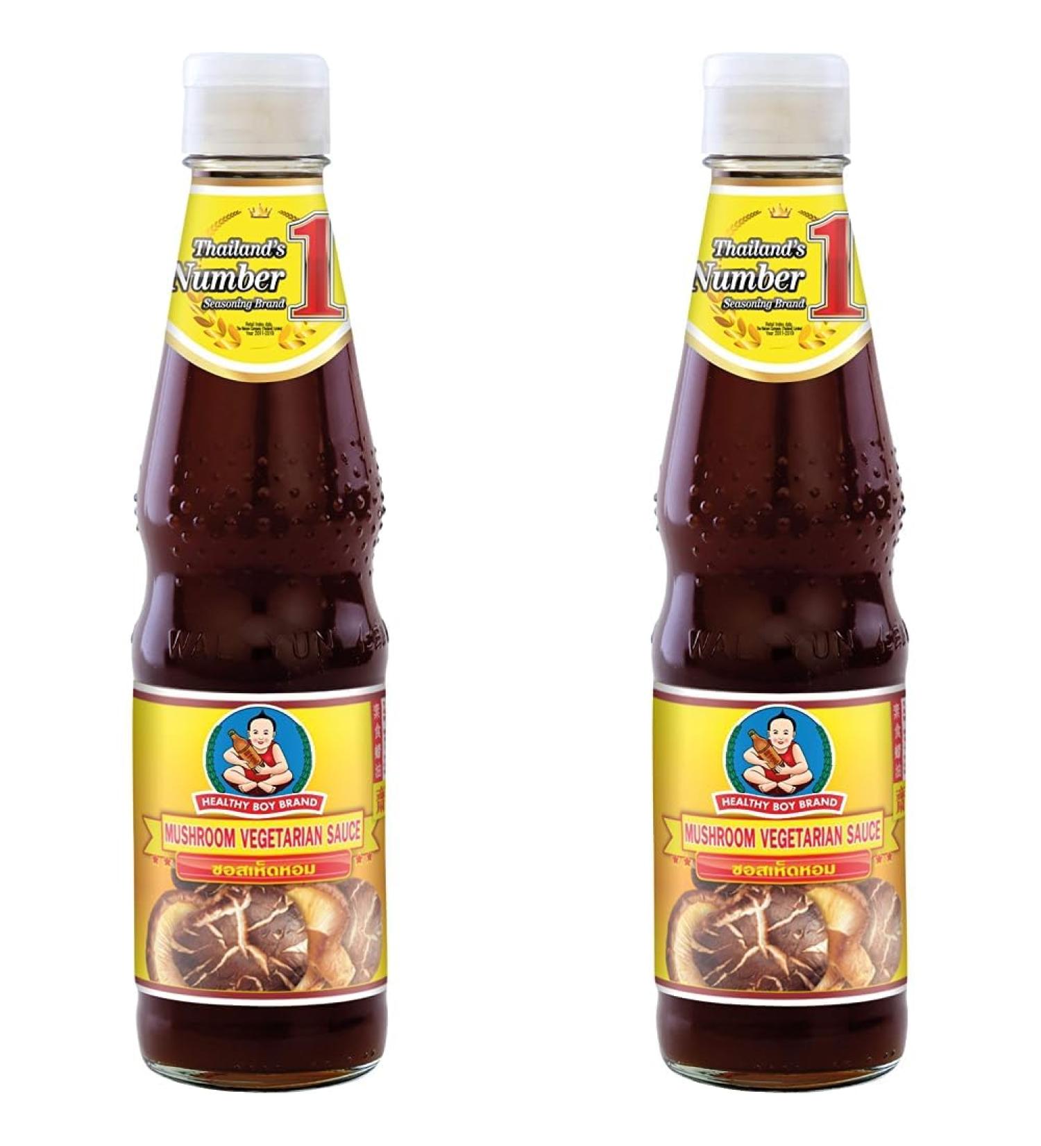 Healthy Boy Vegetarian Seasoning Sauce - 350g (Pack of 2) | Vegan Flavor Boost for International Shipping - Buy Online on GoSupps.com