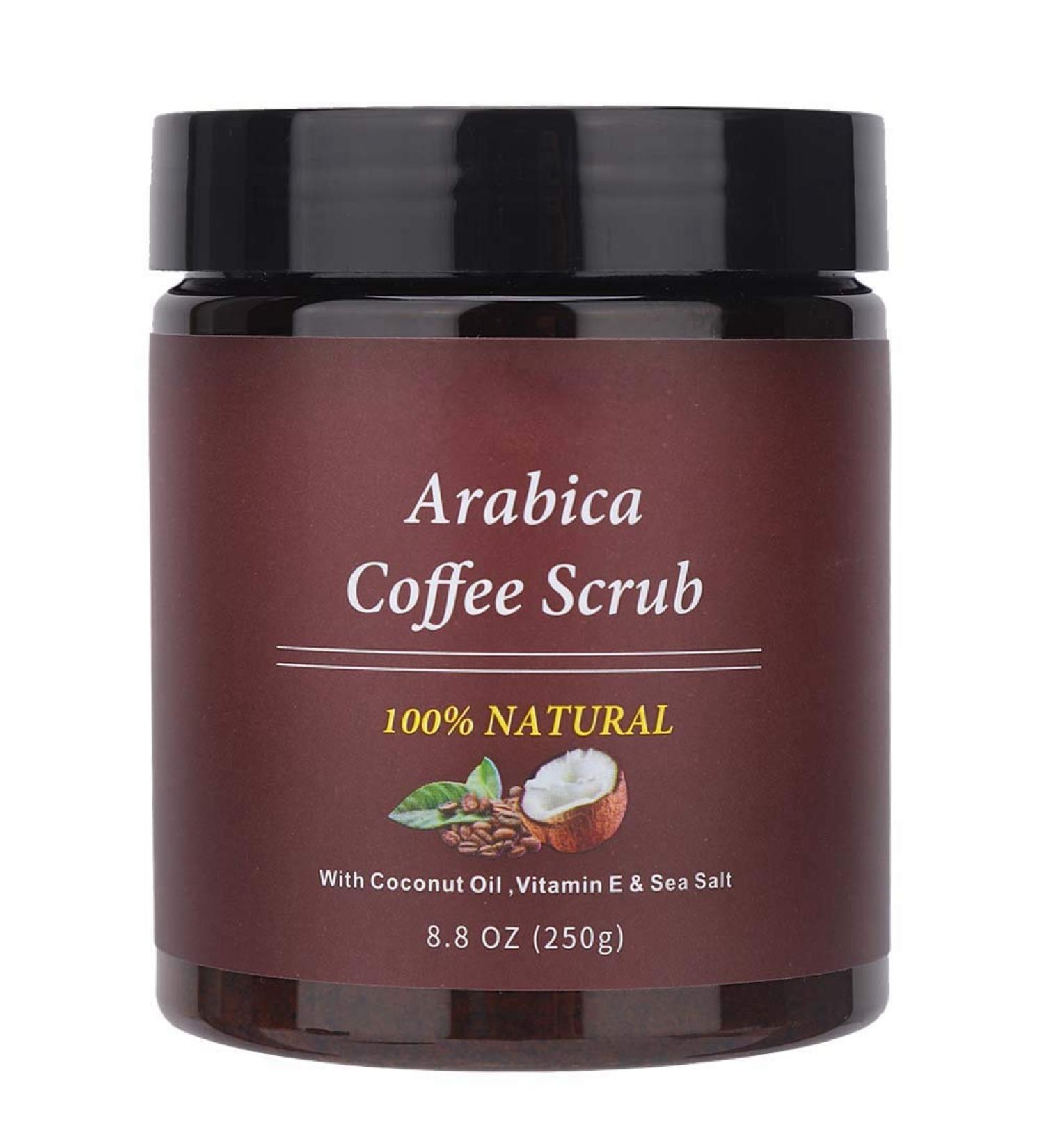 Professional Coffee Body Peeling Cream - Anti-Aging Fat Care & Varicose Veins Solution for Women & Men | 250g - Buy Online on GoSupps.com