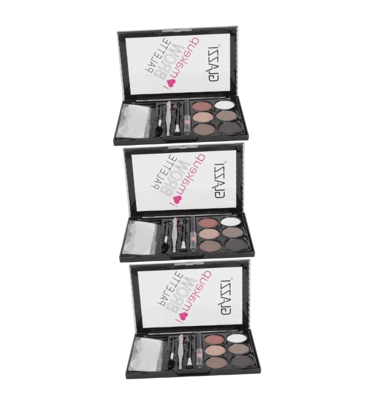 TOVINANNA 3 Sets Eyebrow Powder Set Cosmetic Supply Lit e Ow f Kit Abs Miss Eyebrow Pencil Eyebrow Stickers - Buy Online on GoSupps.com