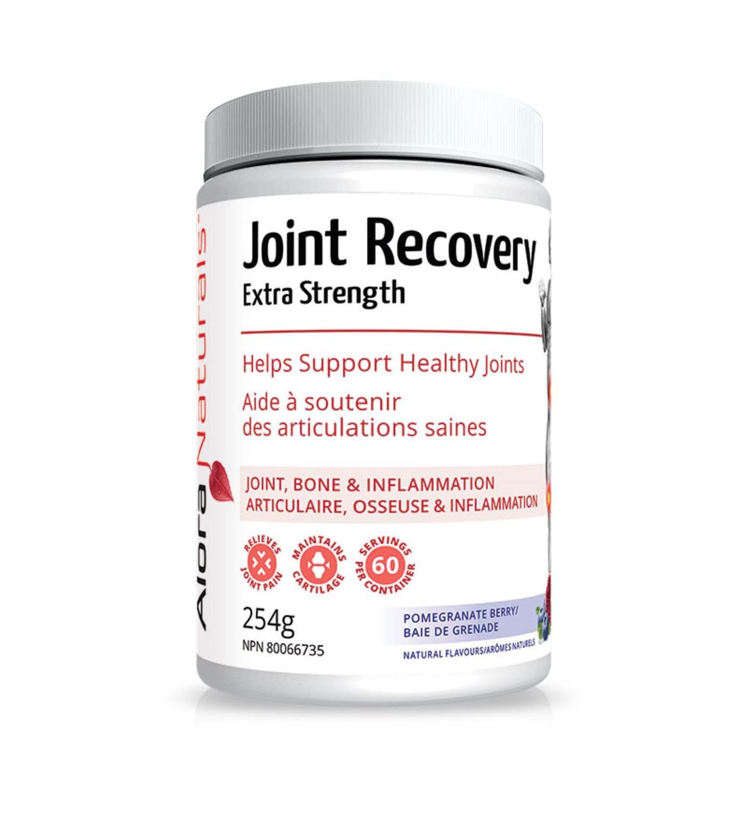 Joint Recovery Extra Strength Powder | Joint Bone & Inflammation | Potent Pain Relief Formula Supports Healthy Joints Builds Healthy Cartilage | 60 Servings 254 Grams (Pomegranate Berry) - Buy Online on GoSupps.com