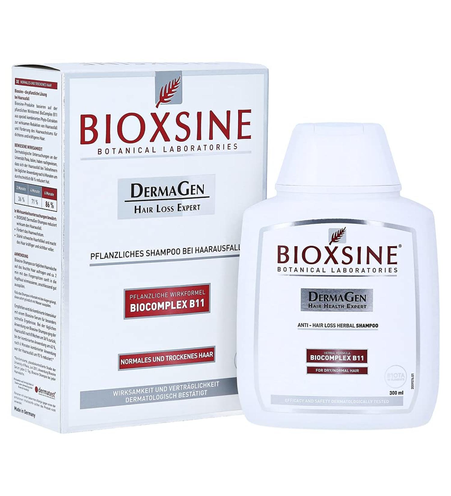 Bioxsine Herbal Shampoo for Hair Loss - Best Solution for Normal Hair | International Shipping Available - Buy Online on GoSupps.com