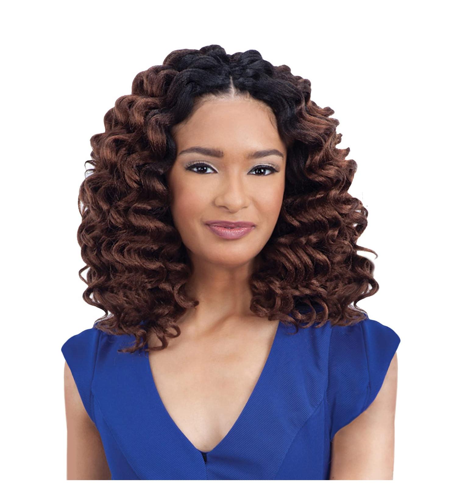 REMEDY CURL (1B Off Black) - Freetress 2X Wand Curl Crochet Braid Collection - Buy Online on GoSupps.com