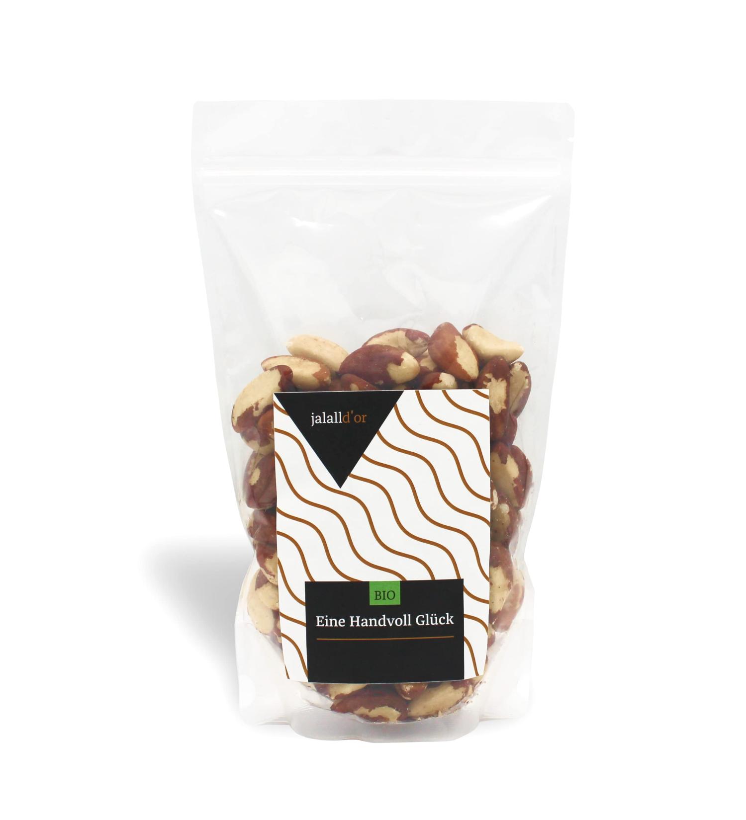 Organic Brazil Nuts 500g | Premium Freshly Filled Natural Nuts from Jalall D'or | International Shipping - Buy Online on GoSupps.com