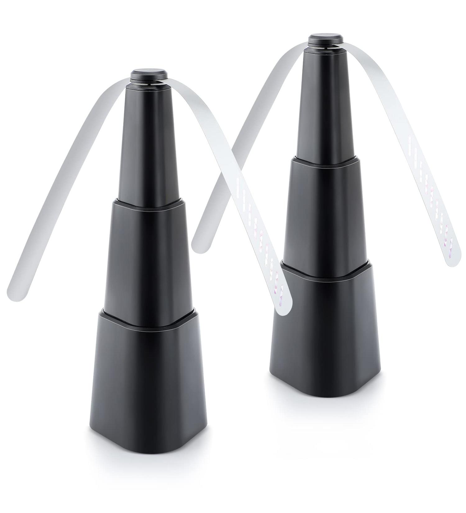 2 Pack Fly Fans for Tables Bug Repellent Fans for Outdoor Indoor Keep Flies Away Portable Automatic Fly Fans Fly Fans with Hook for Picnic Patio Restaurant Party Home Camping Garden Dining - Buy Online on GoSupps.com