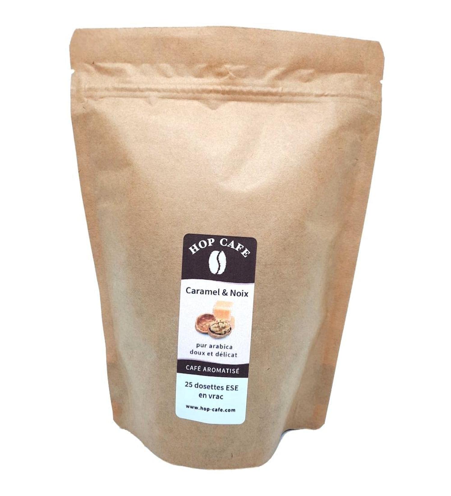  HOP CAFE HOP CAFE - ESE Coffee Pod - Flavored Caramel Nuts per 25 - Buy Online on GoSupps.com