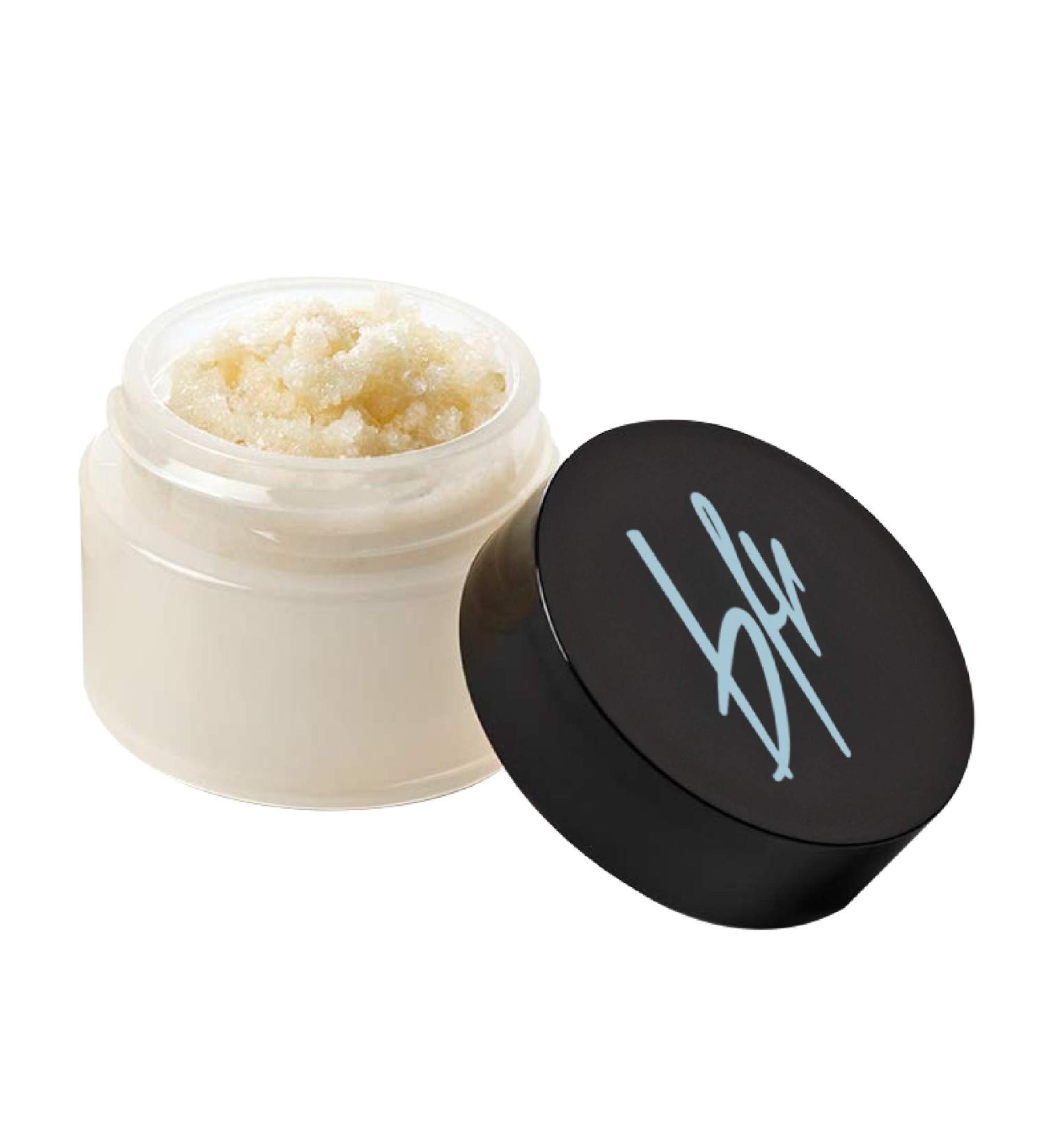 Beauty For Real Lip Revival Spearmint - Organic Exfoliating & Hydrating Sugar Lip Scrub for Dry Chapped Lips - Vegan Essential Oils - 0.15 oz - Buy Online on GoSupps.com