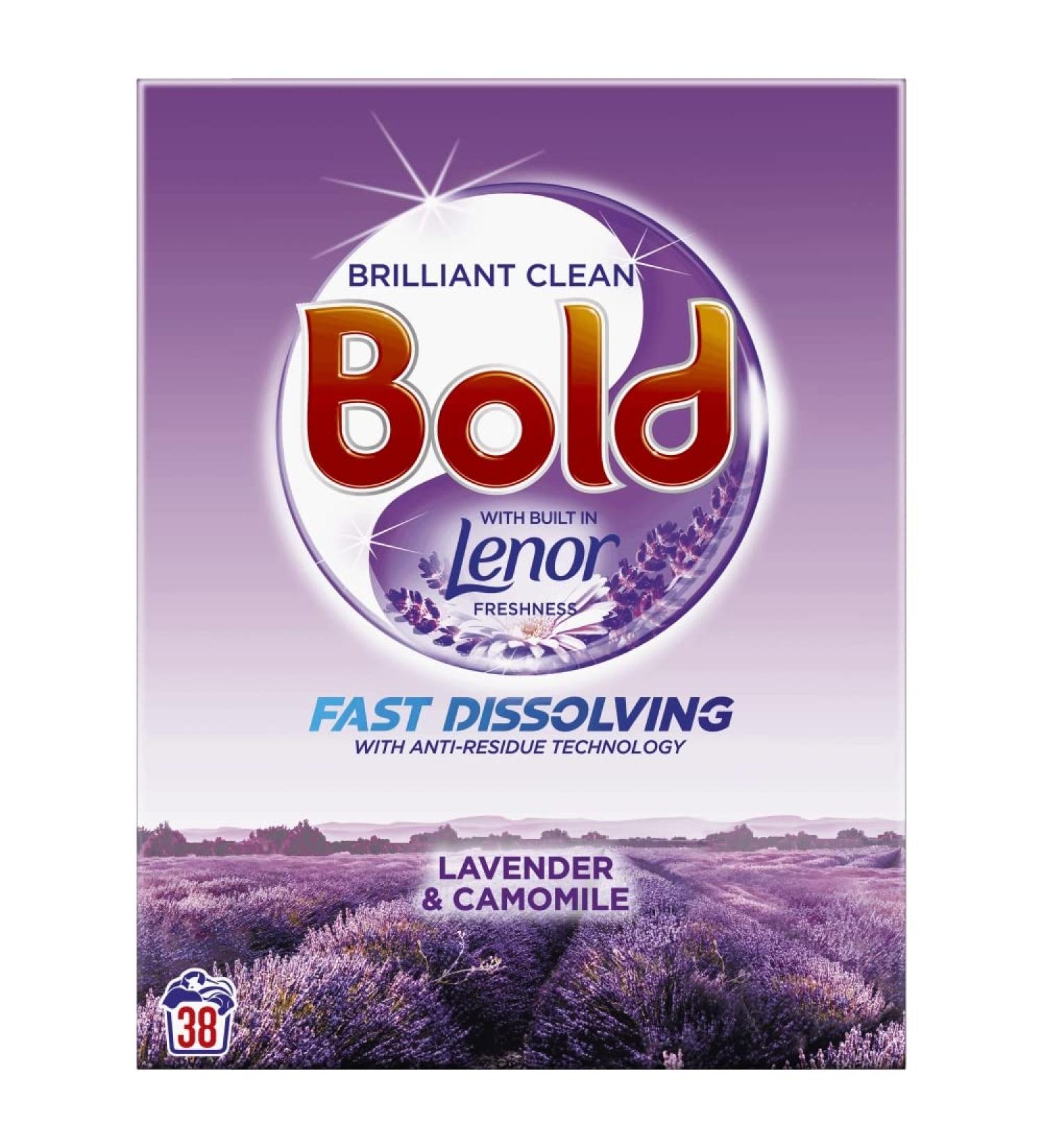Bold Lavender & Camomile Washing Powder 2.47kg
