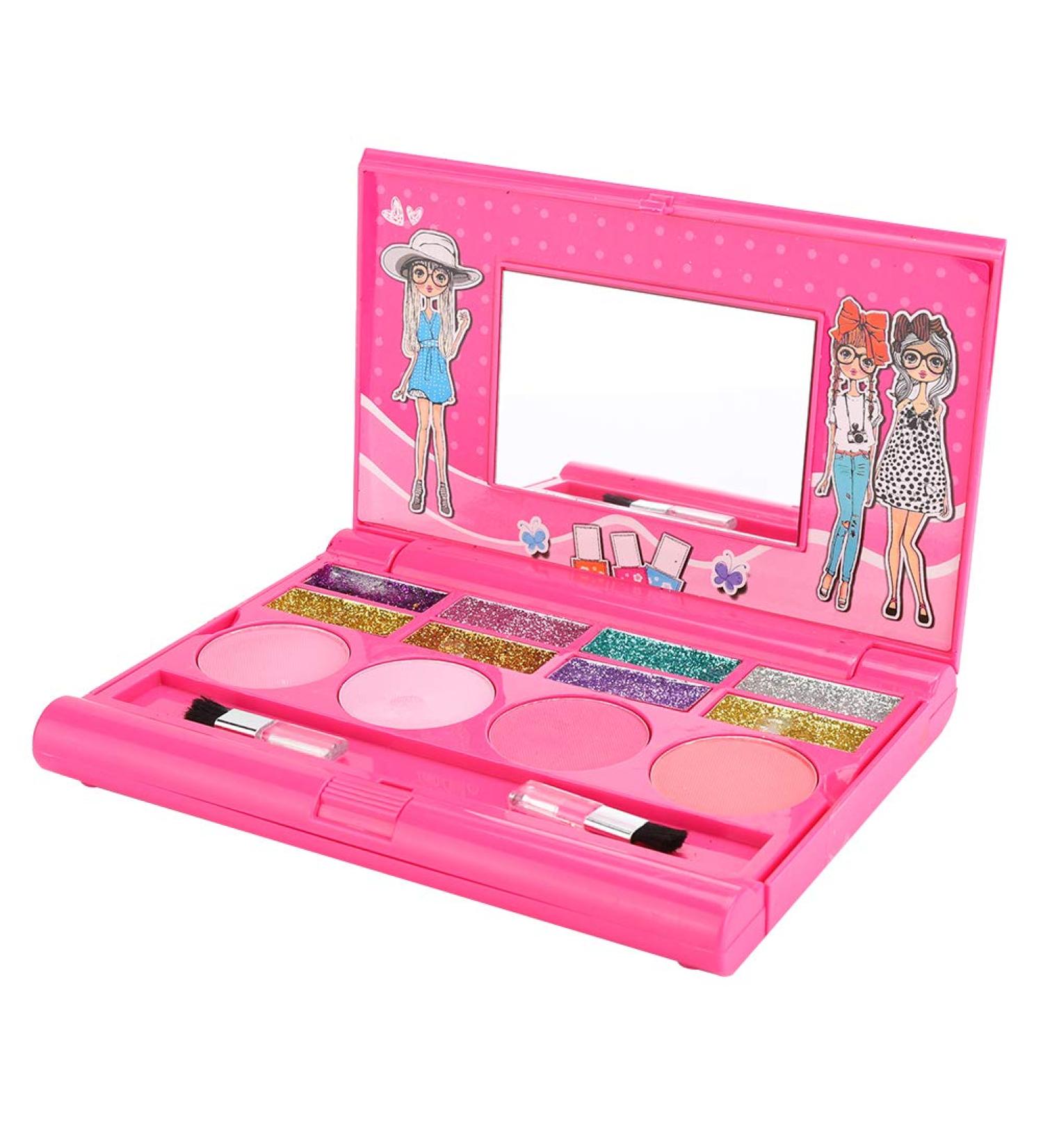 Cosmetic Bag Makeup Set for Girls - Toddler Makeup Palette & Box (H102Z) | Best International Shipping - Buy Online on GoSupps.com
