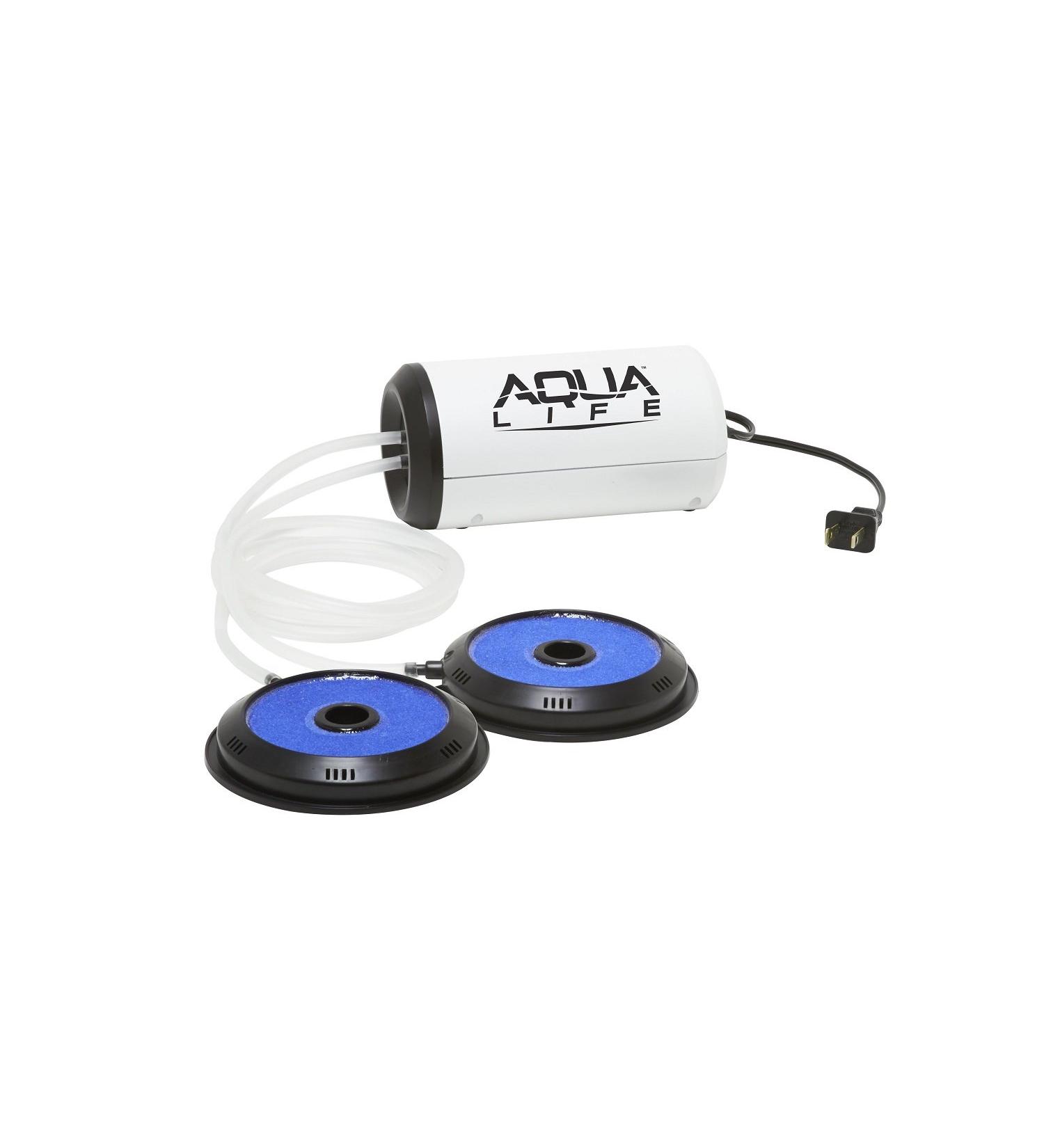 Frabill Dual 110V Output High Capacity Aerator, 100-Gallon, White, One Size
