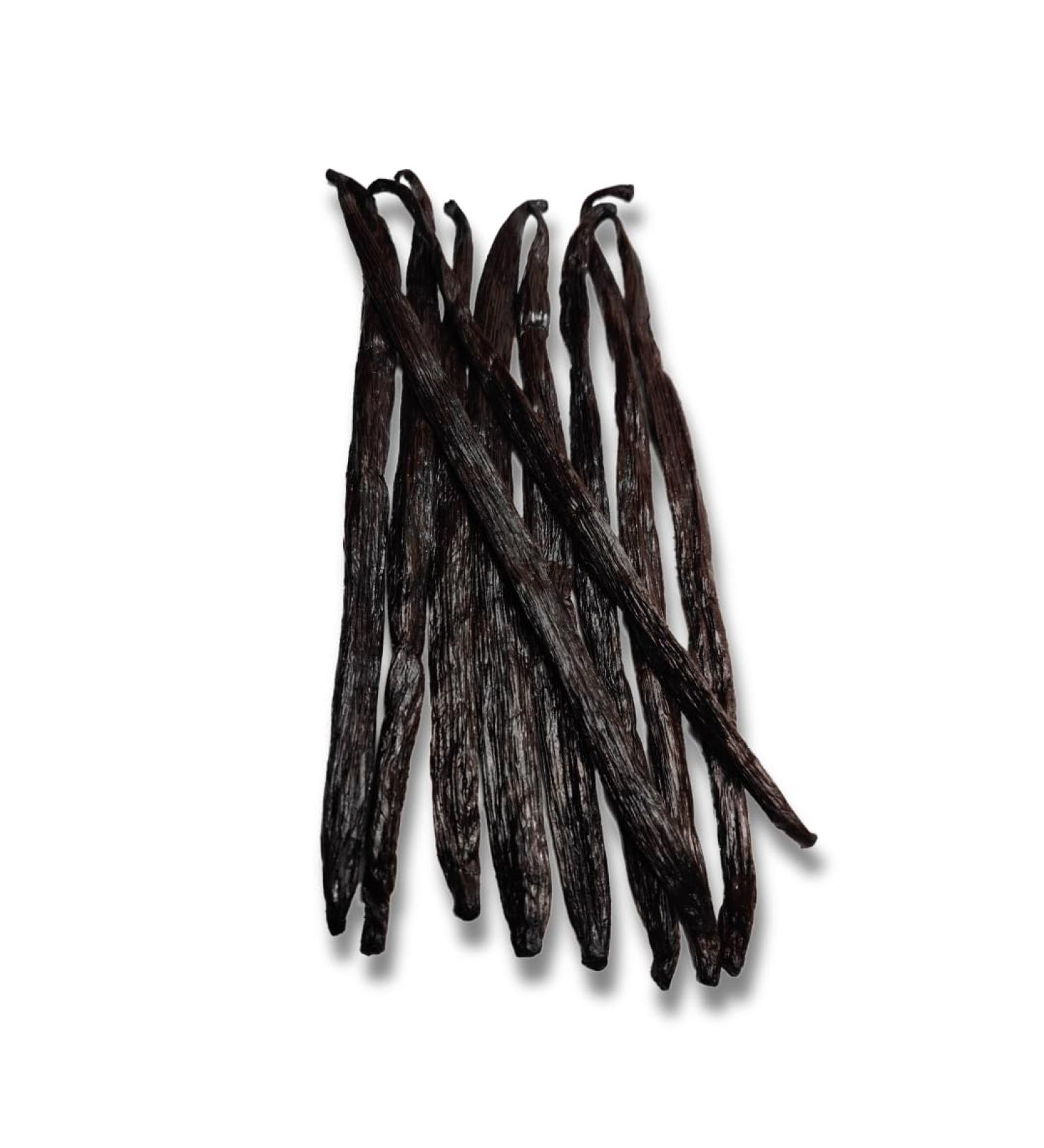 Ugandan Vanilla Gourmet Grade-A Beans For Extract And Baking By Weight (1/2 Lb (Pack of 1)) - Buy Online on GoSupps.com