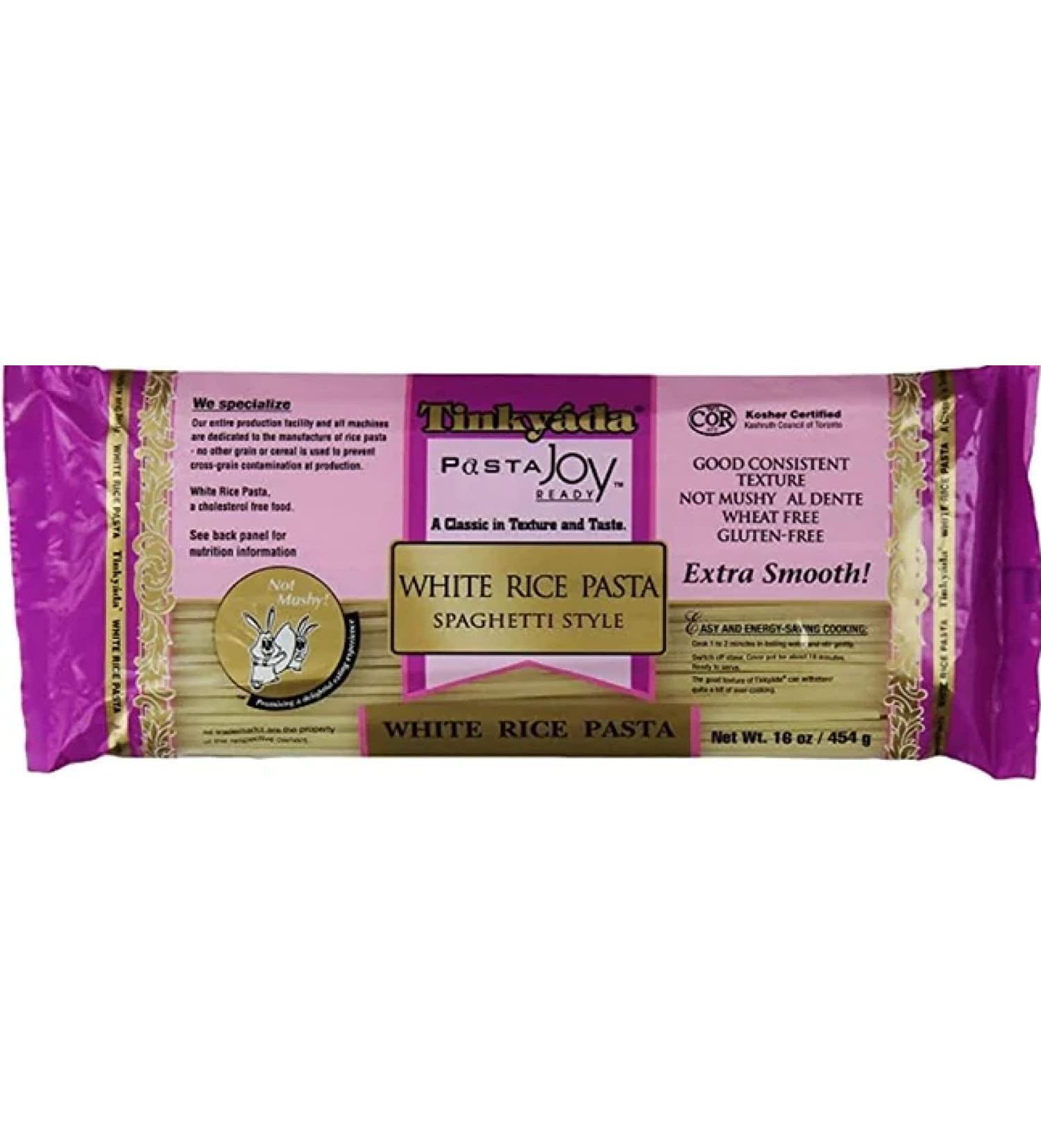 Tinkyada Wheat-Free Pasta Rice, 16 oz - Gluten-Free & Delicious - Buy Online on GoSupps.com