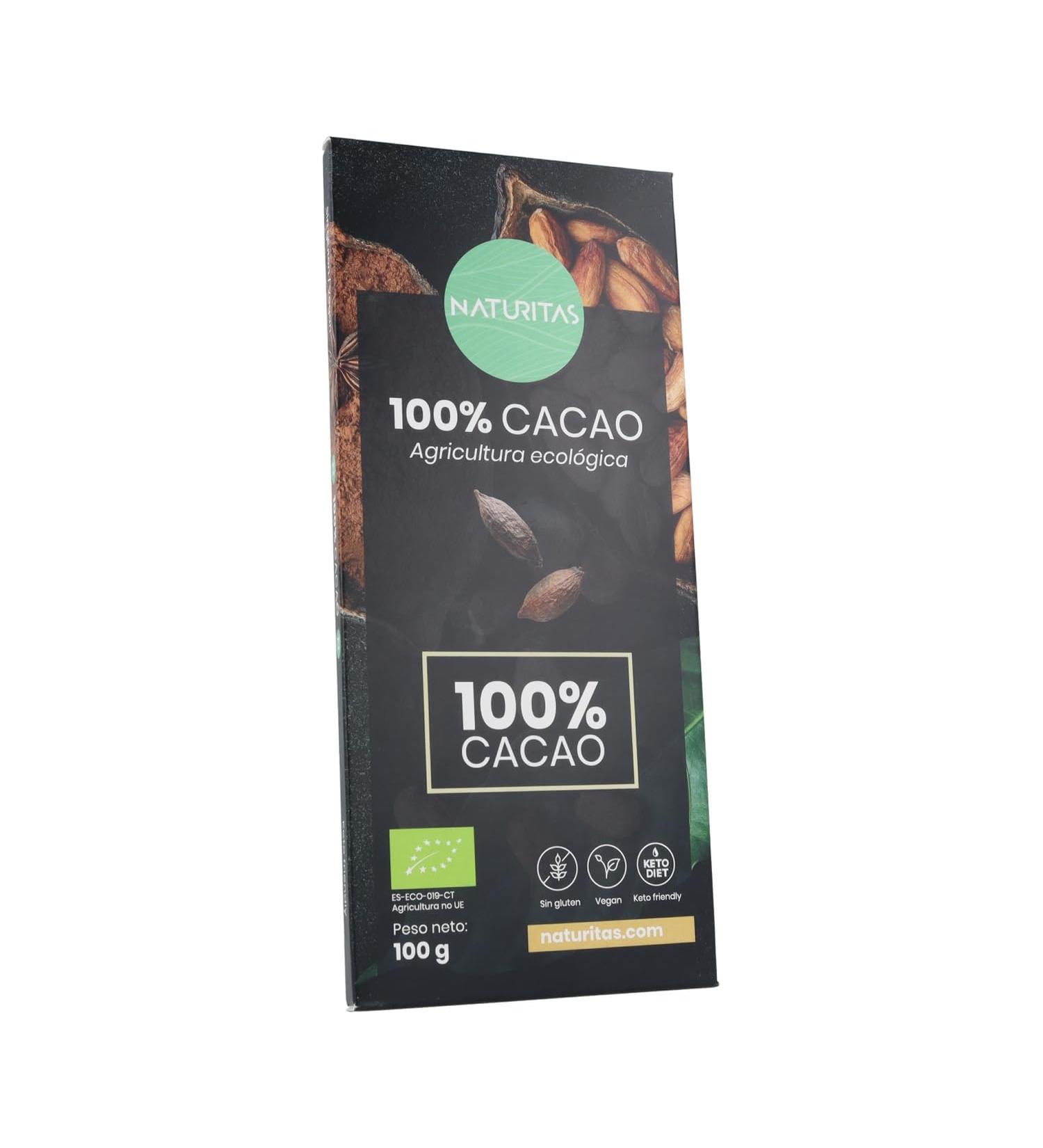 Naturitas 100% Organic Dark Chocolate 100g Naturitas Essentials | Organic Farming |