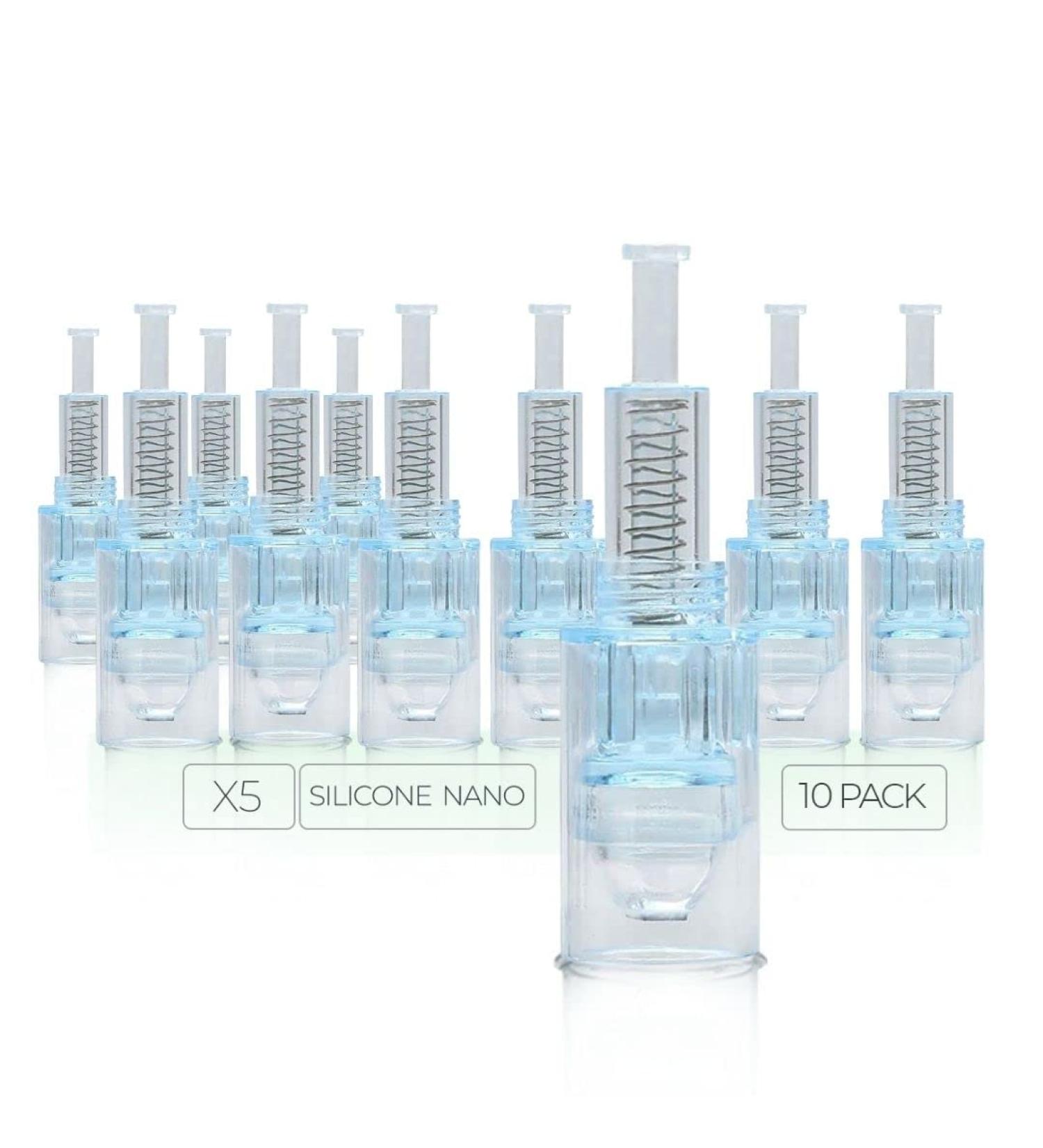 Dr. Pen Ultima X5 Replacement Cartridges (10 Pack) - Silicone Nano 0.25mm Disposable Parts - Buy Online on GoSupps.com