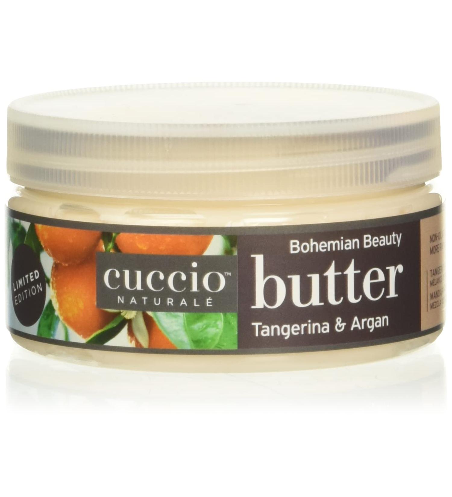Cuccio Naturale Butter Blends - Tangerina & Argan Scented Body Cream - 8 Oz - Buy Online on GoSupps.com