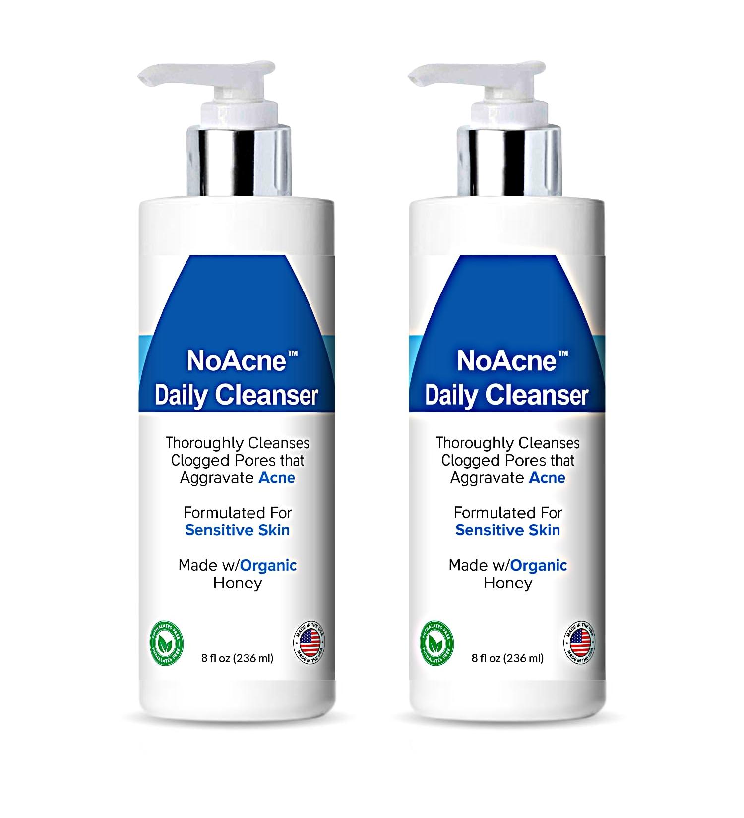 Organic Gel Cleanser for Acne Blackheads & Breakouts | Paraben-Free Oily Skin Treatment - Shop Now - Buy Online on GoSupps.com