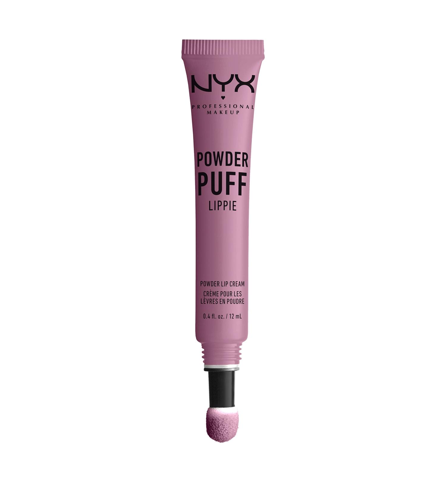 NYX Powder Puff Lippie Lip Cream Liquid Lipstick - Will Power (Lavender Mauve) 0.40 oz - Buy Online on GoSupps.com