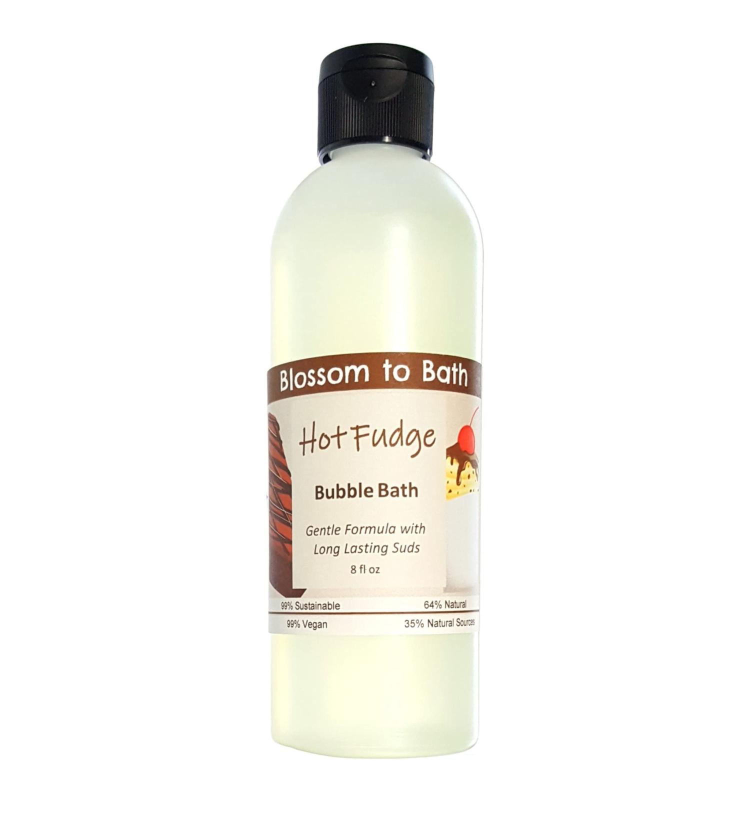 Hot Fudge Bubble Bath (8 Ounce) - Phthalate Free Fragrance - Makes A Fun Filled Tub with a Mouth Watering Scent Hot Fudge 8 Fl Oz