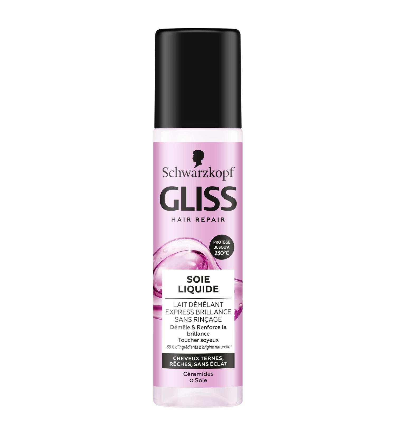 Schwarzkopf Gliss Express Detangling Milk Liquid Silk Gloss 200 ml Pack of 2 - Buy Online on GoSupps.com