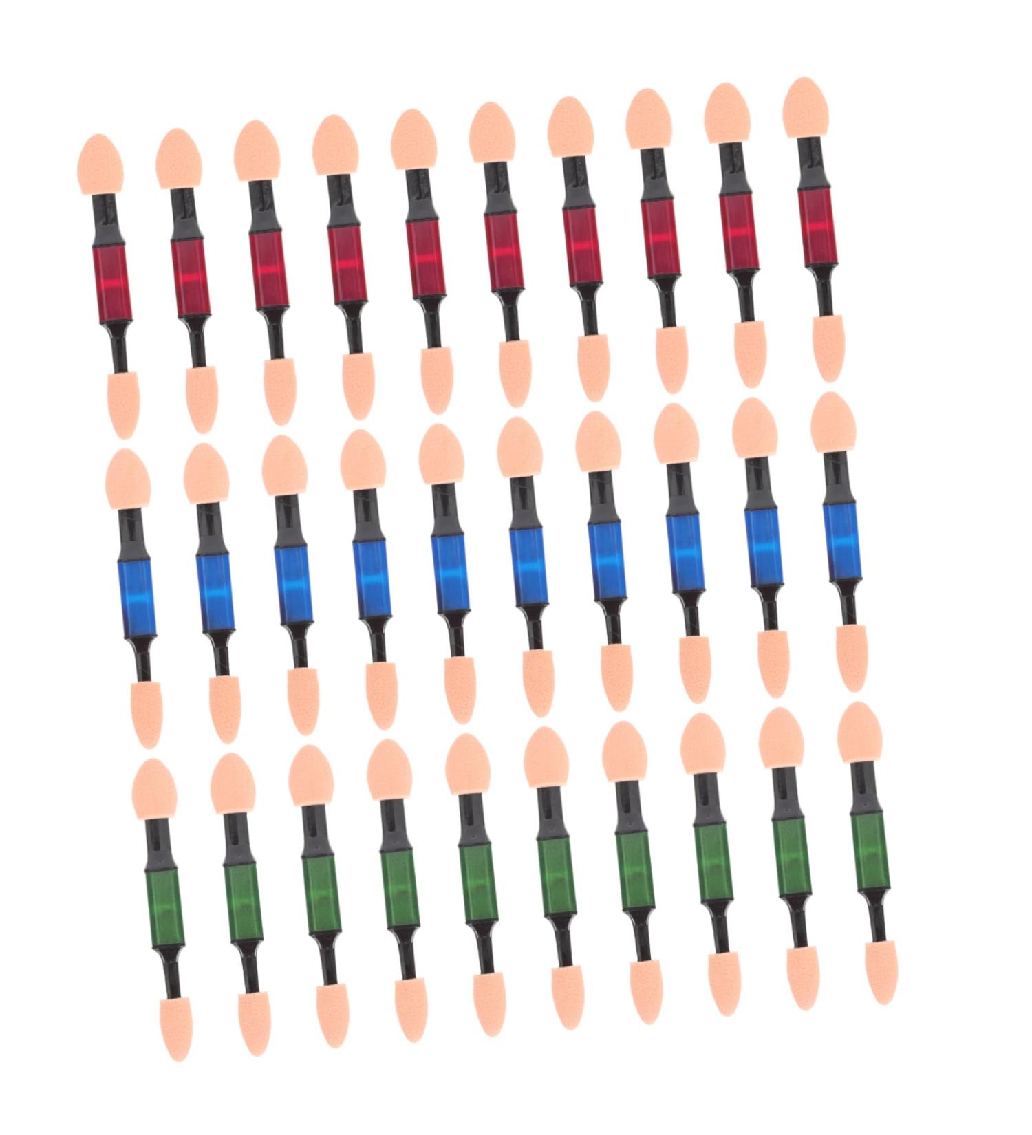 DOITOOL 30pcs Double Ended Eye Shadow Stick Eyeshadow Cosmetic Eye Shadow Sticks Eye Makeup Tools Girl Woman - Buy Online on GoSupps.com